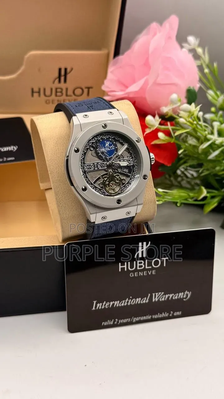 Hublot Leather-Watches for Guys*