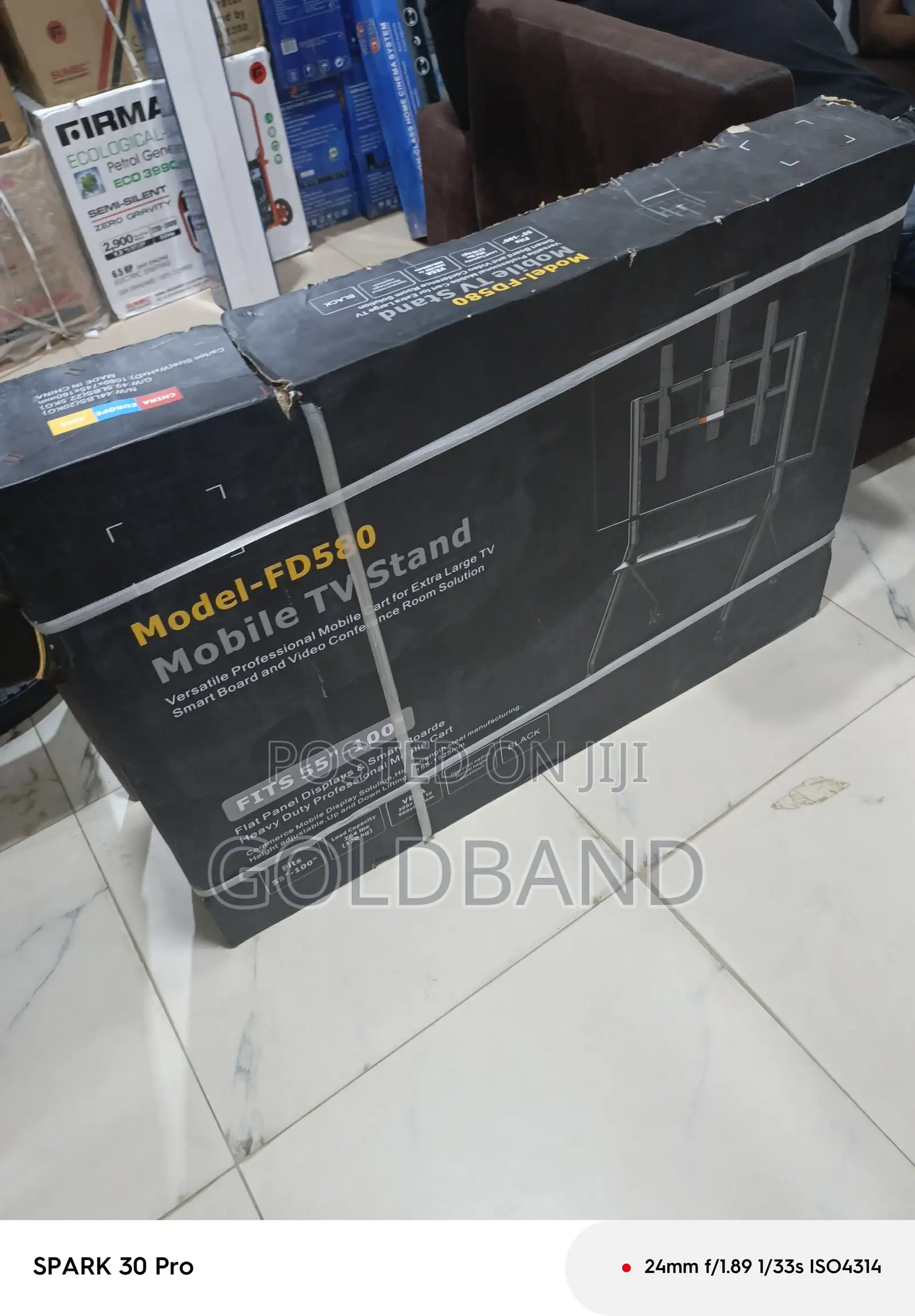 Portable Tv Mount Cart Fd580