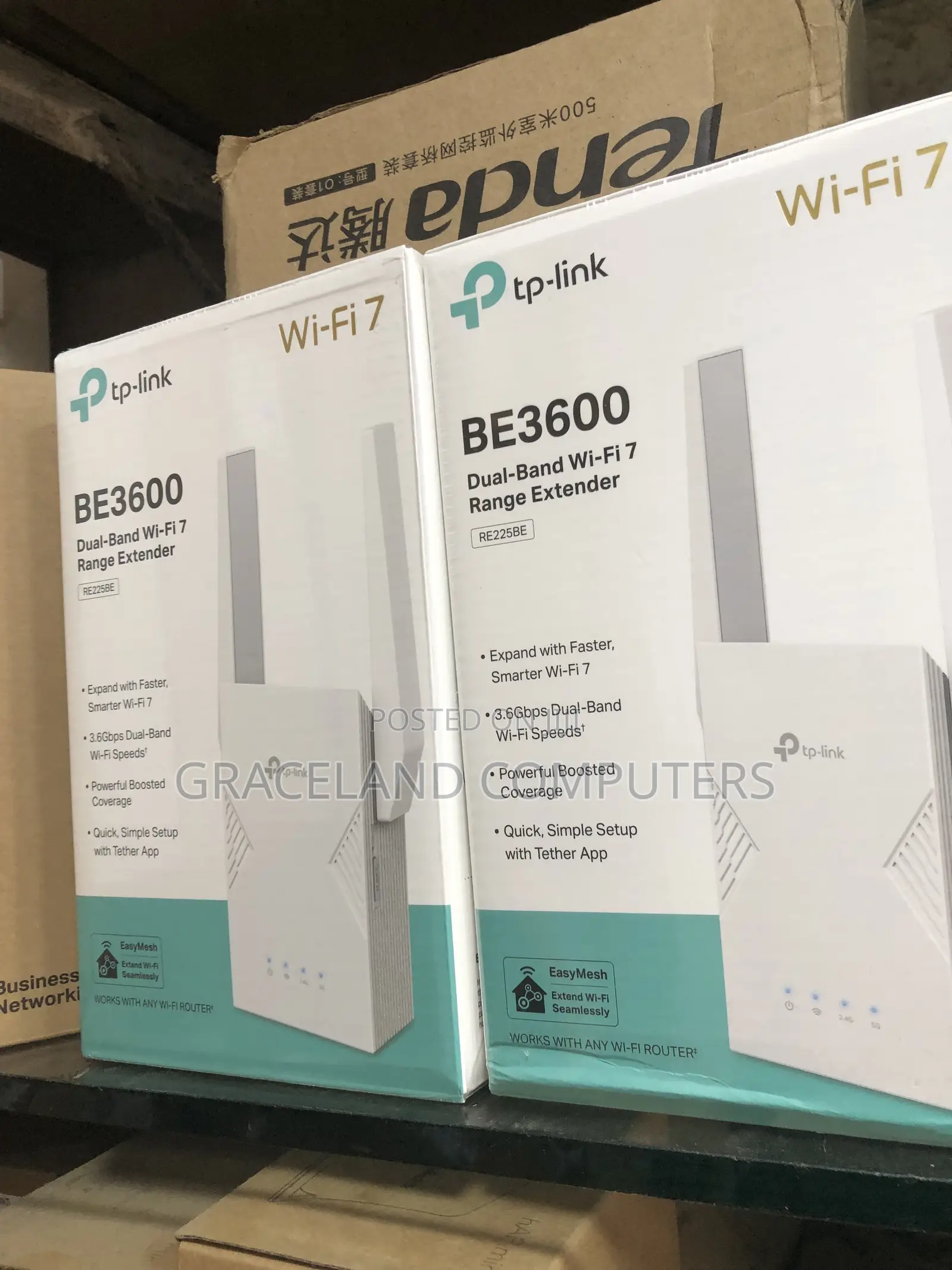 Tp-Link Re225be | Be3600 Dual-Band Wi-Fi 7 Range Extender