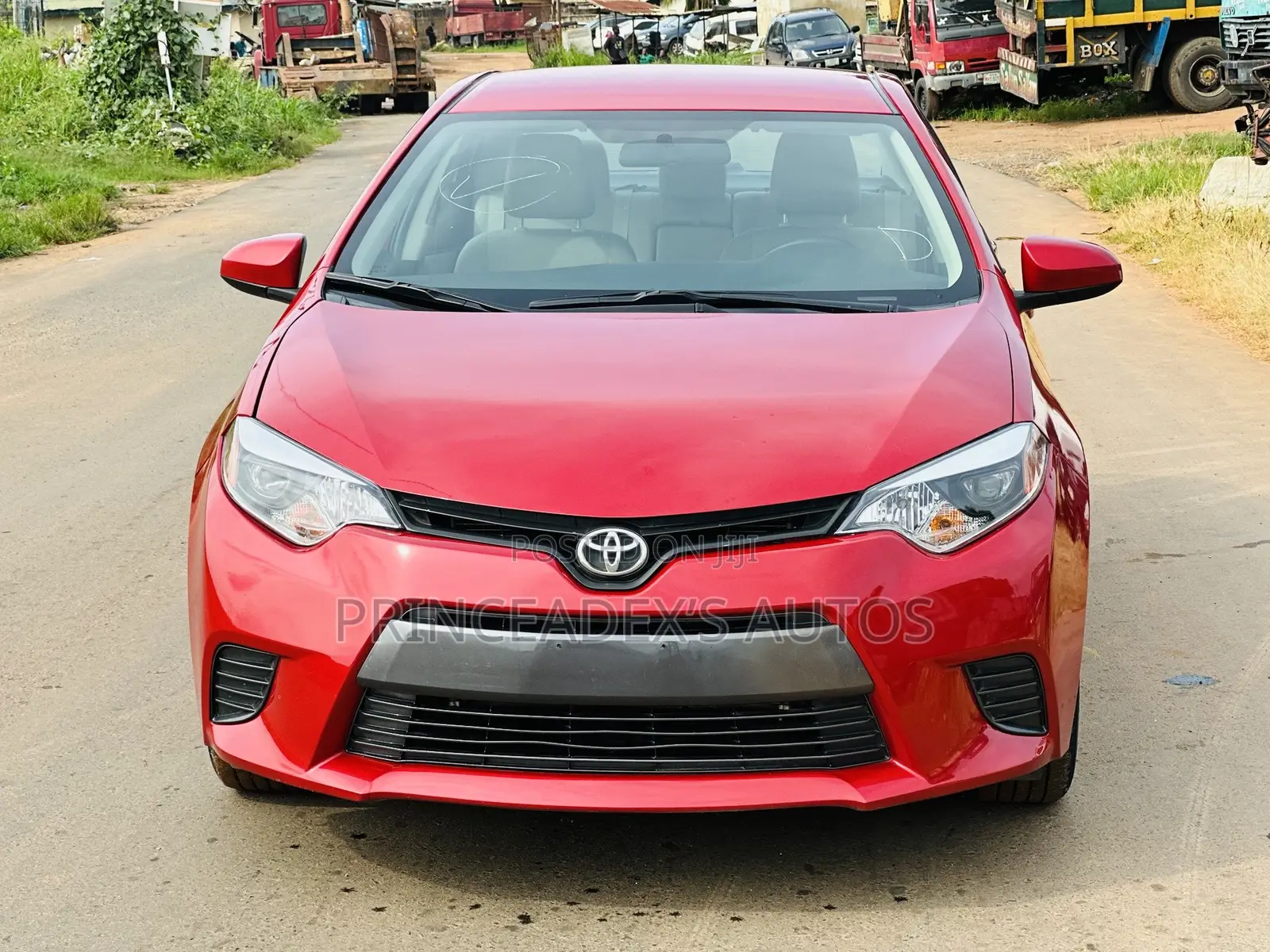 Toyota Corolla LE Premium 4dr Sedan (1.8L 4cyl CVT) 2016 Red