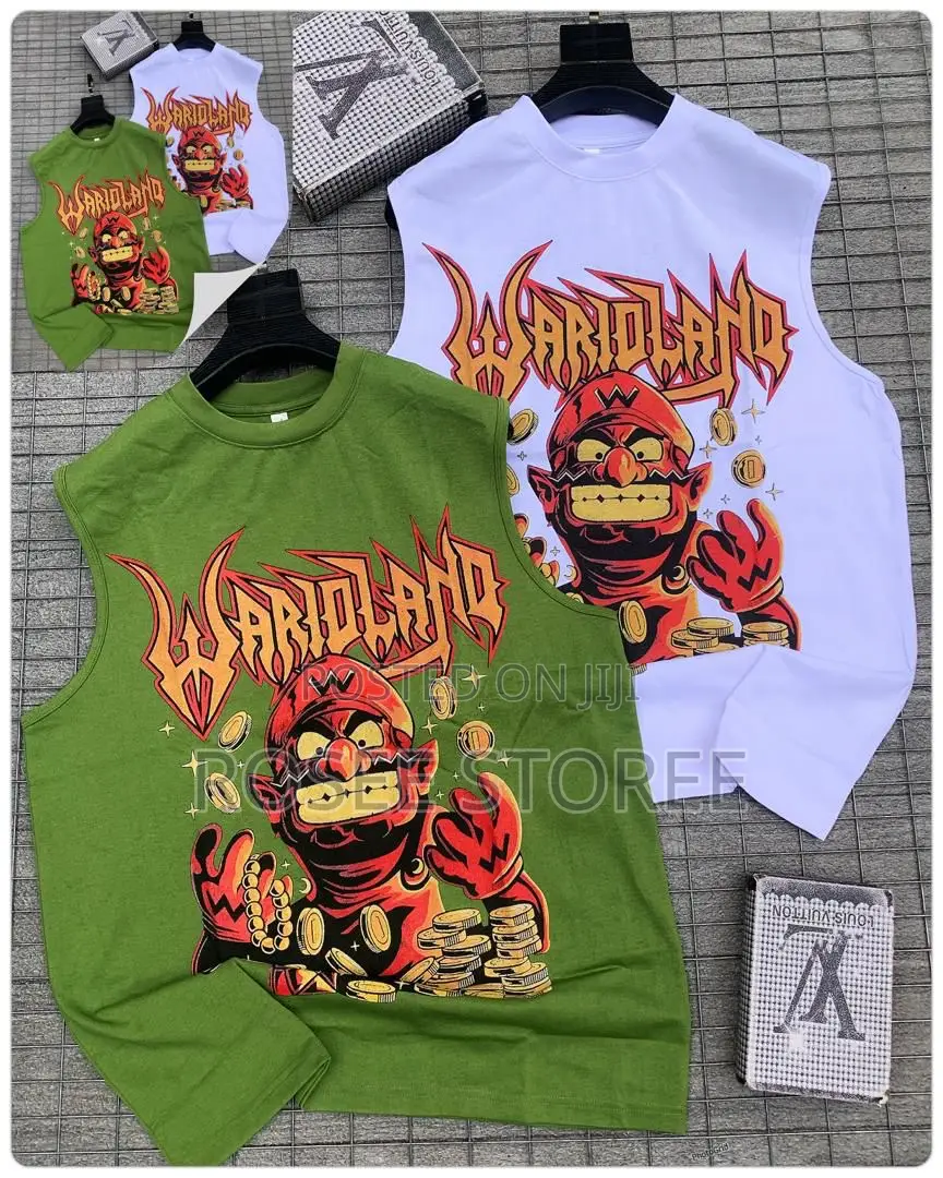 Armless Cotton T-Shirt