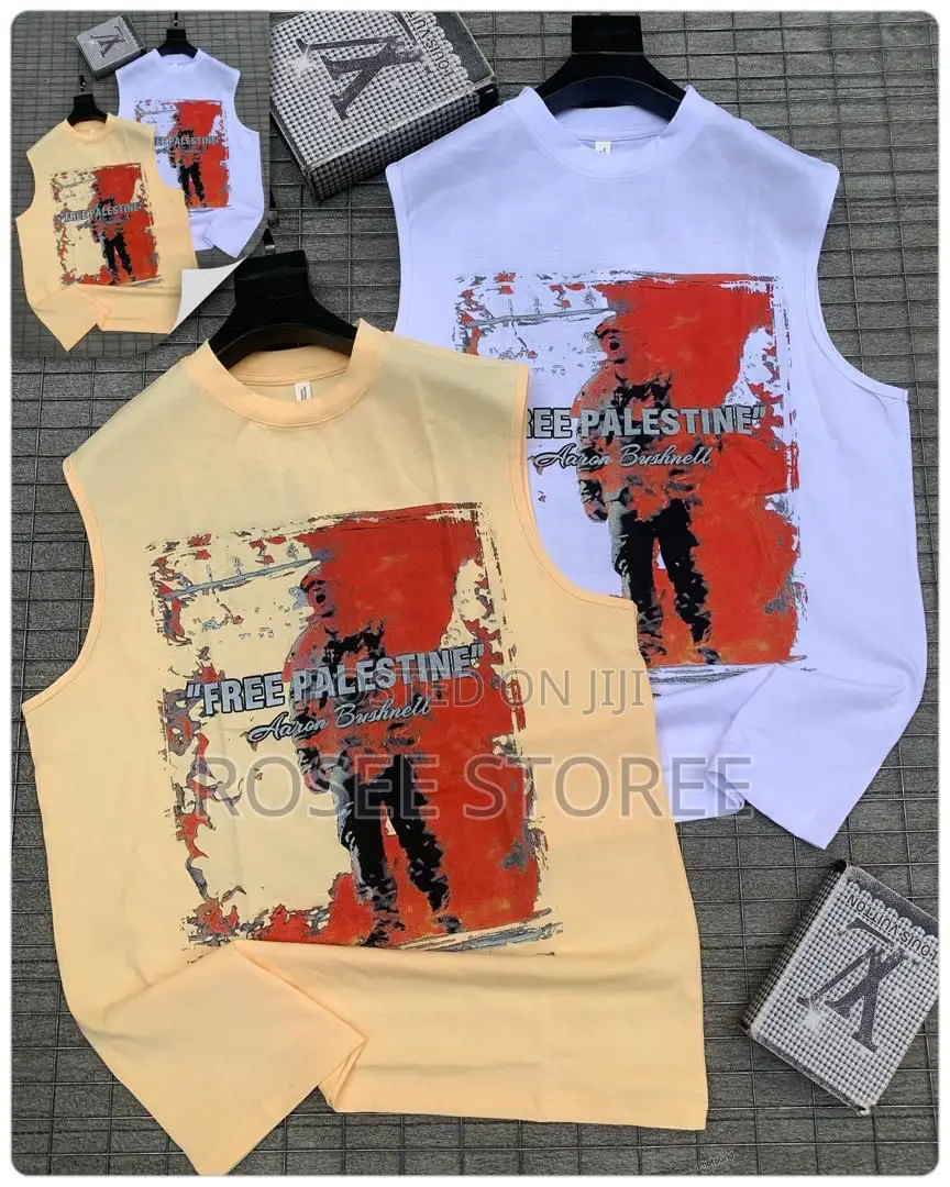 Armless Cotton T-Shirt