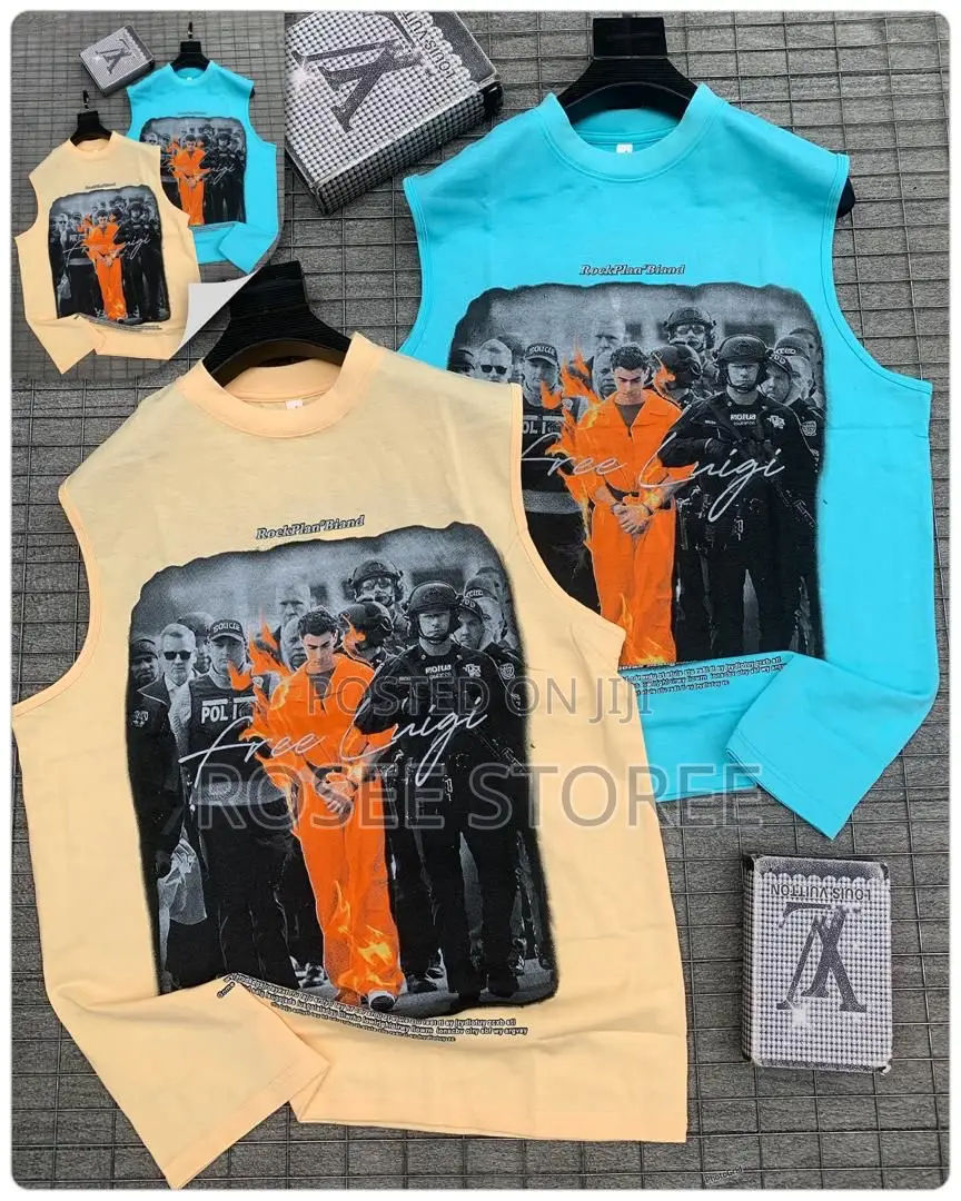 Armless Cotton T-Shirt