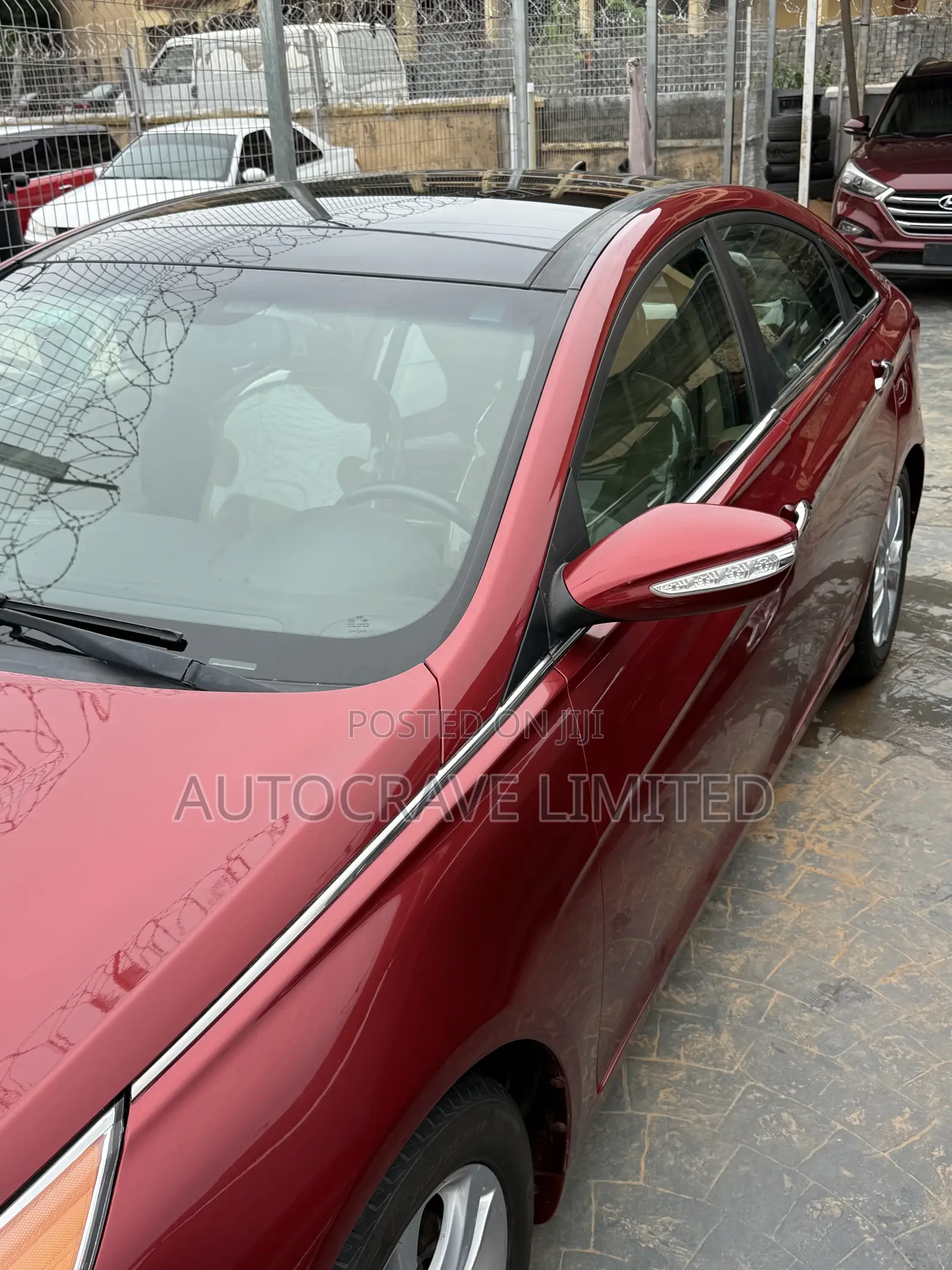 Hyundai Sonata Limited Sedan FWD (2.4L 4cyl 6A) 2013 Red