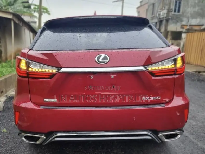 Lexus RX 350 F Sport AWD 2016 Red
