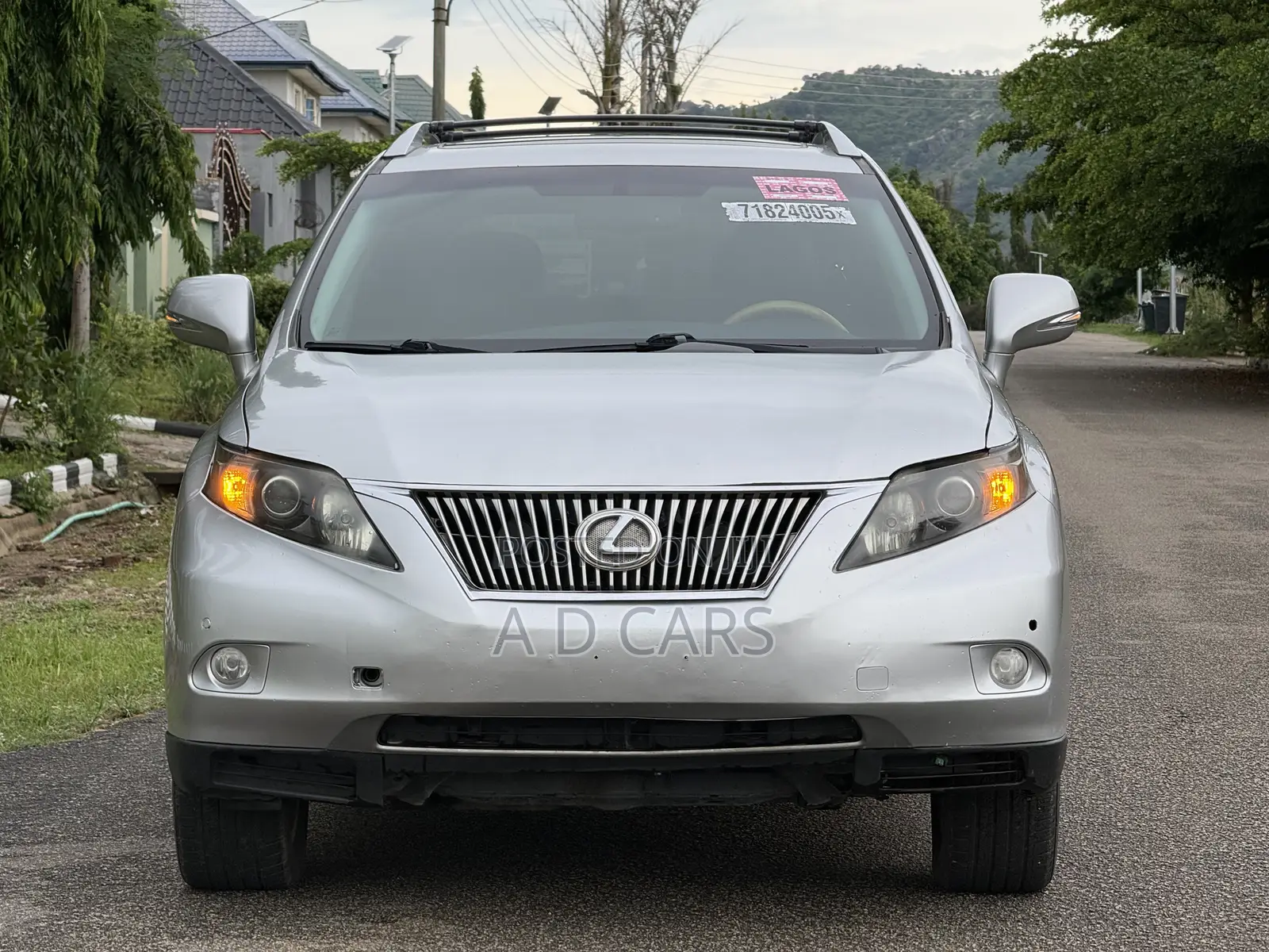 Lexus RX 350 FWD 2012 Silver