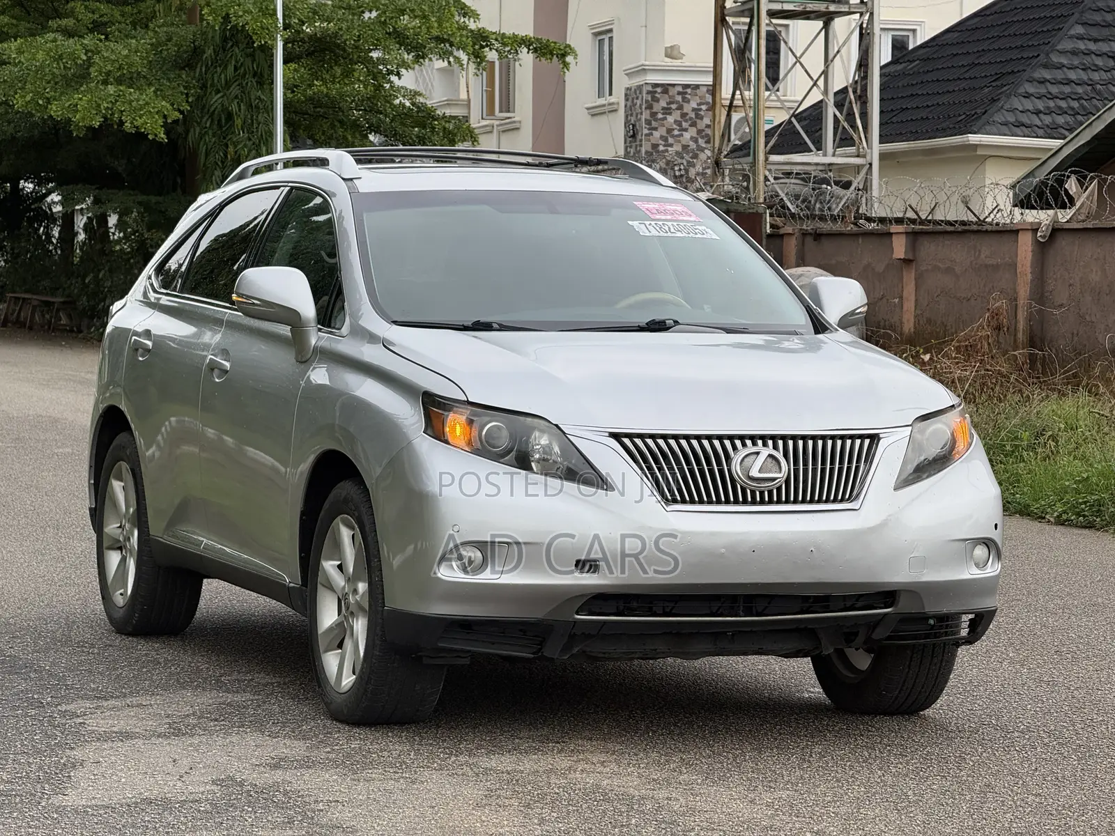 Lexus RX 350 FWD 2012 Silver