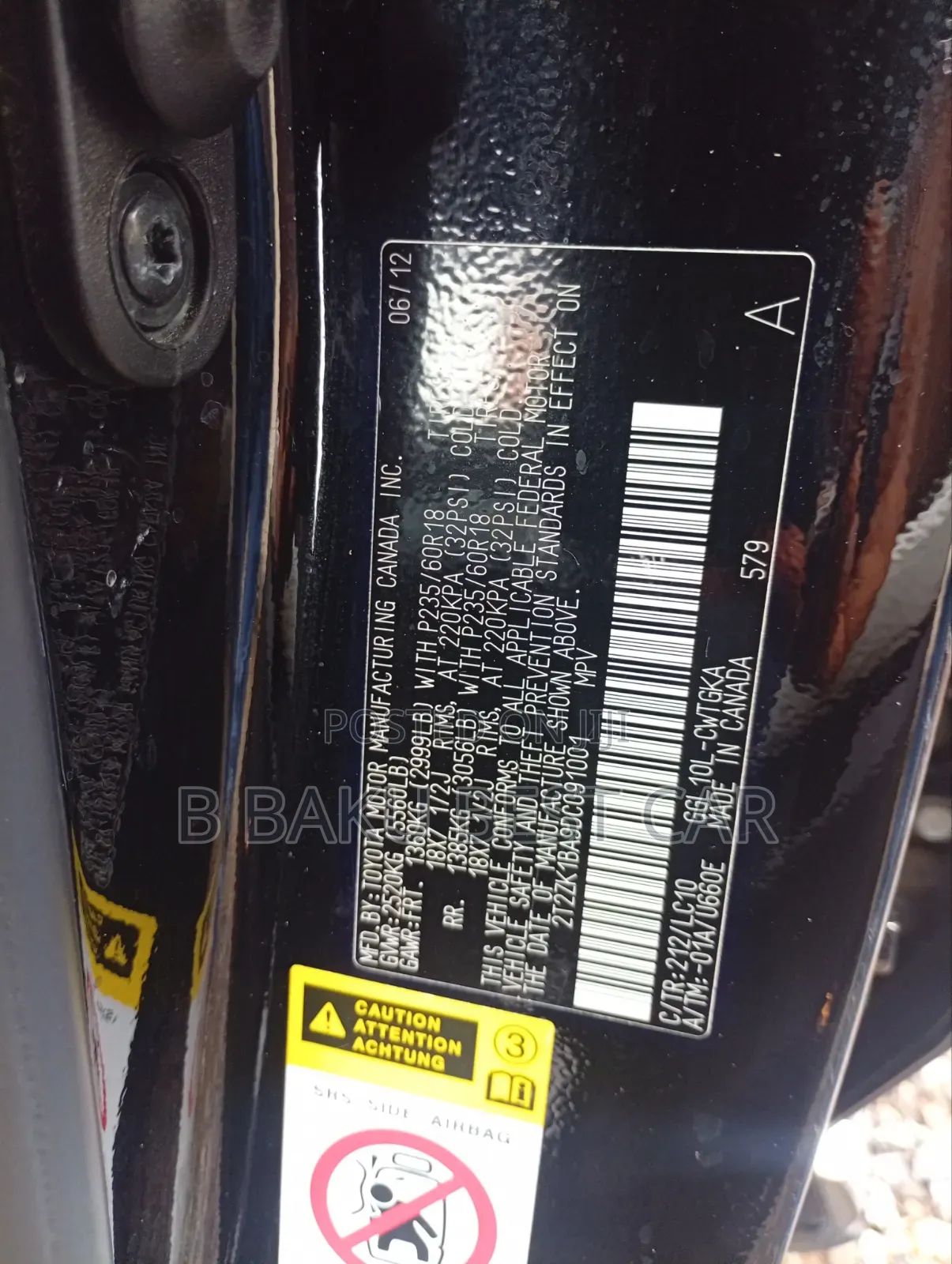 Lexus RX 350 AWD 2013 Black