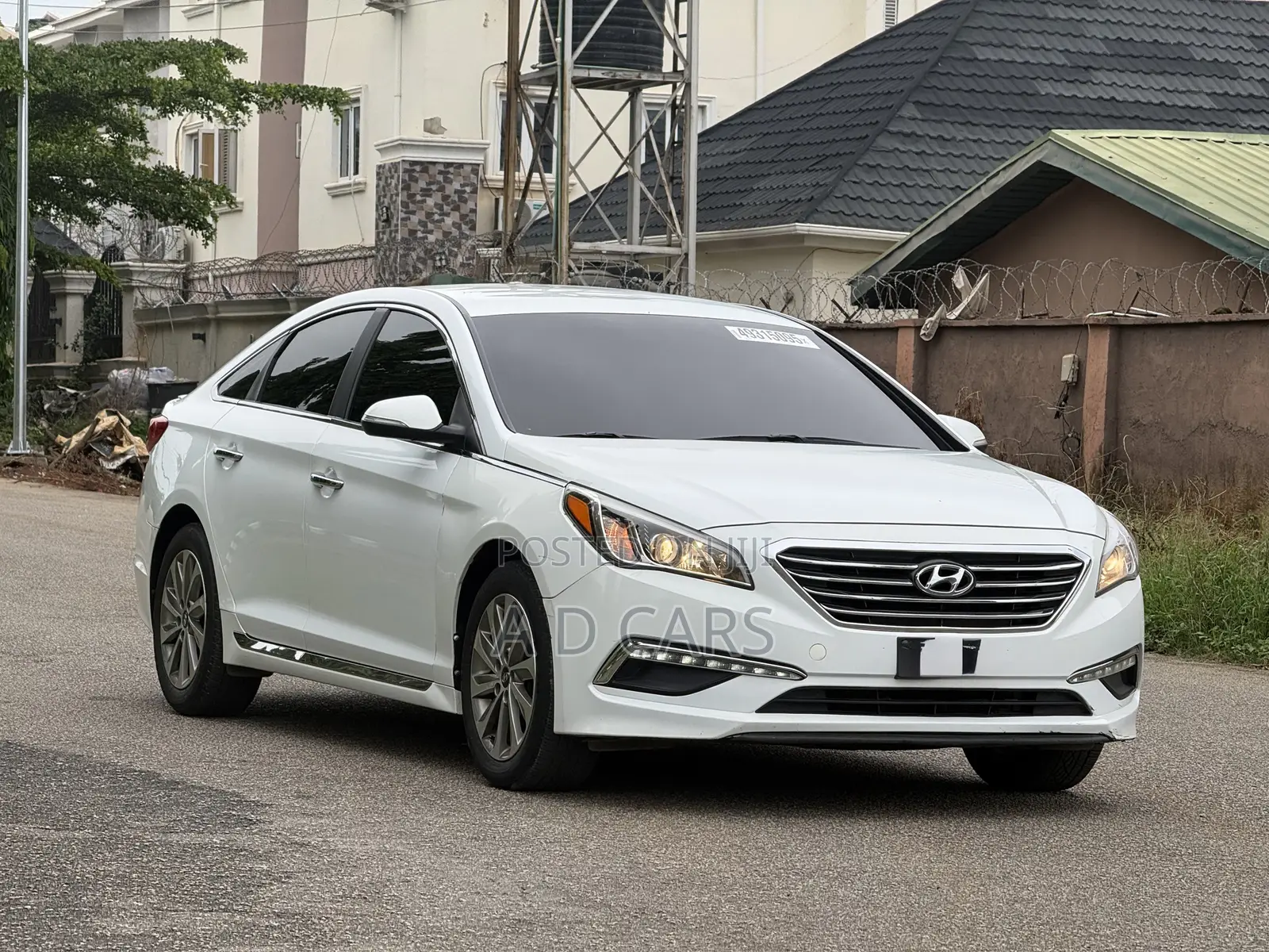 Hyundai Sonata Sport 4dr Sedan (2.4L 4cyl 6A) 2015 White