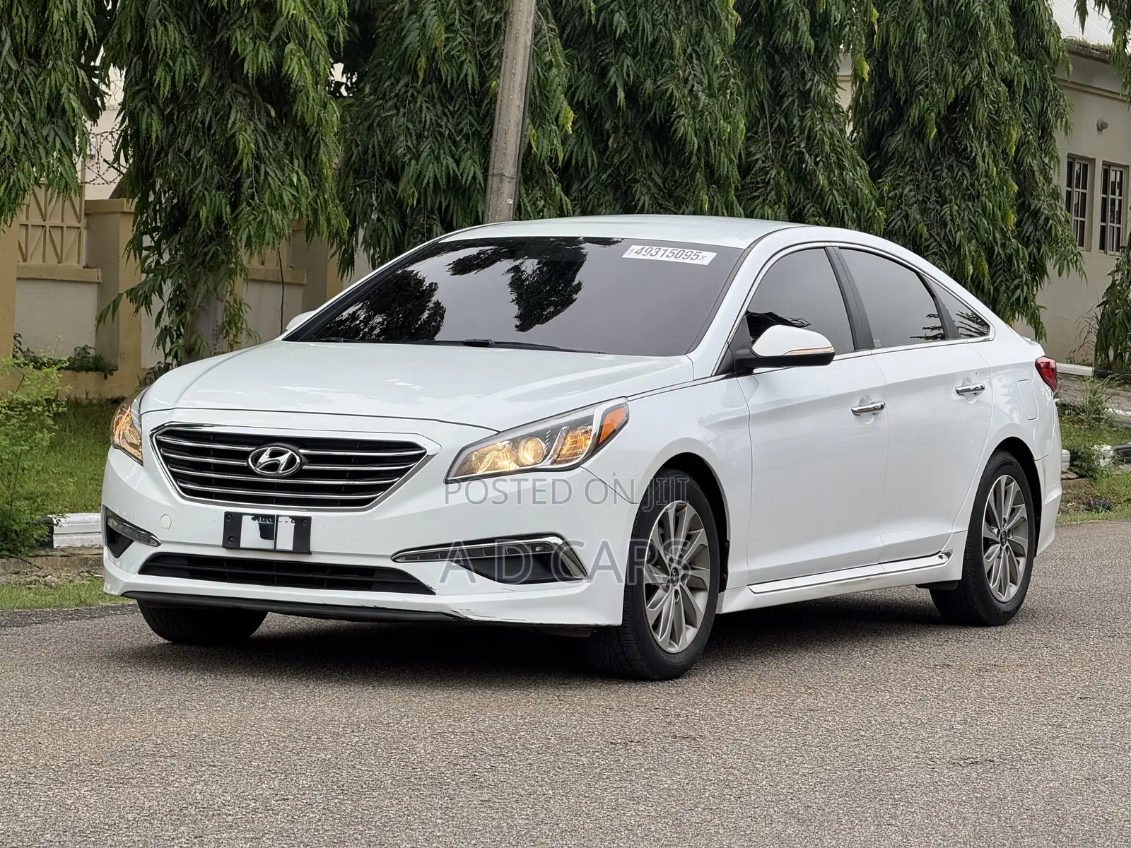 Hyundai Sonata Sport 4dr Sedan (2.4L 4cyl 6A) 2015 White