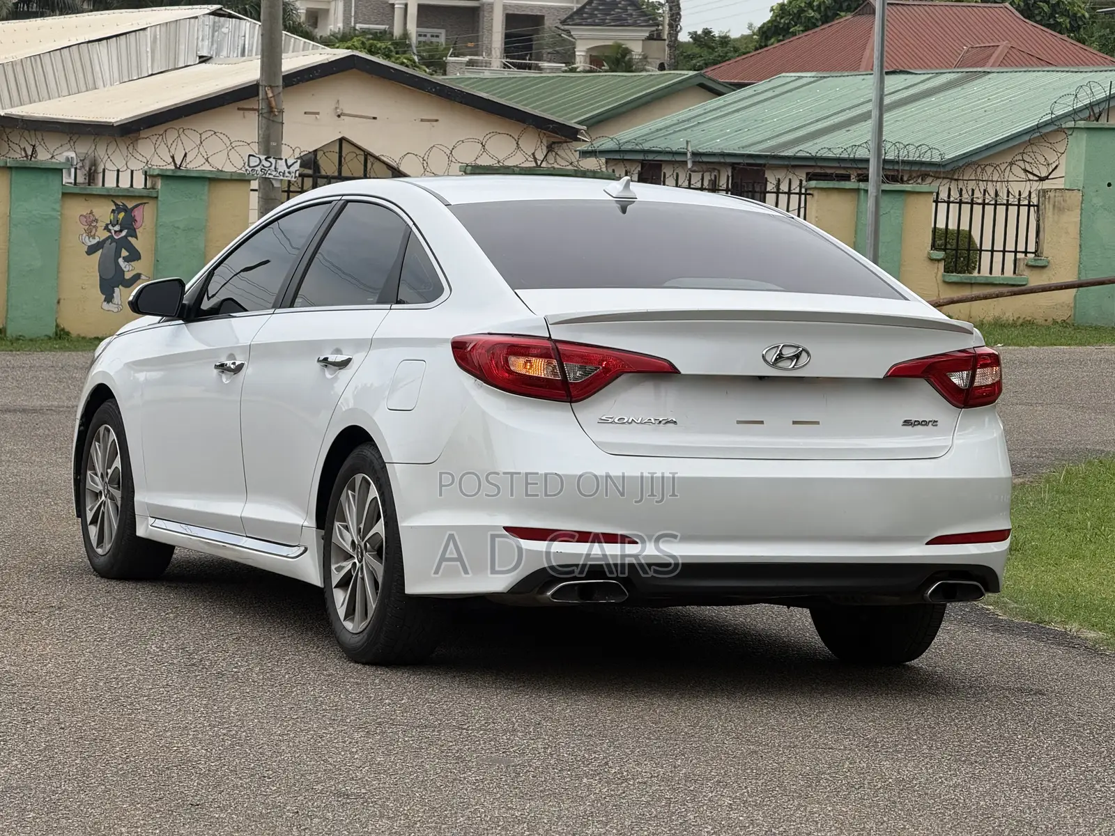 Hyundai Sonata Sport 4dr Sedan (2.4L 4cyl 6A) 2015 White