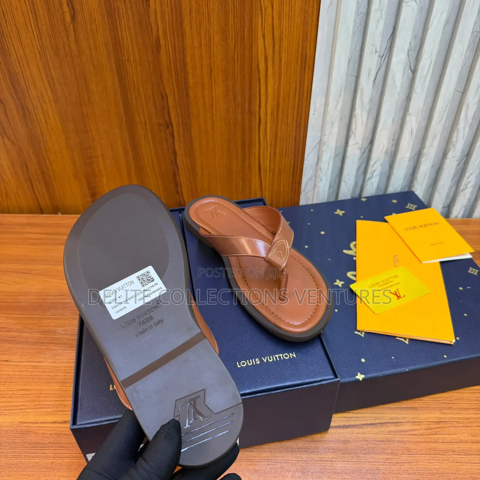 Luxury Update Louis Vuitton Sunset Thong. Available in 2 Colors