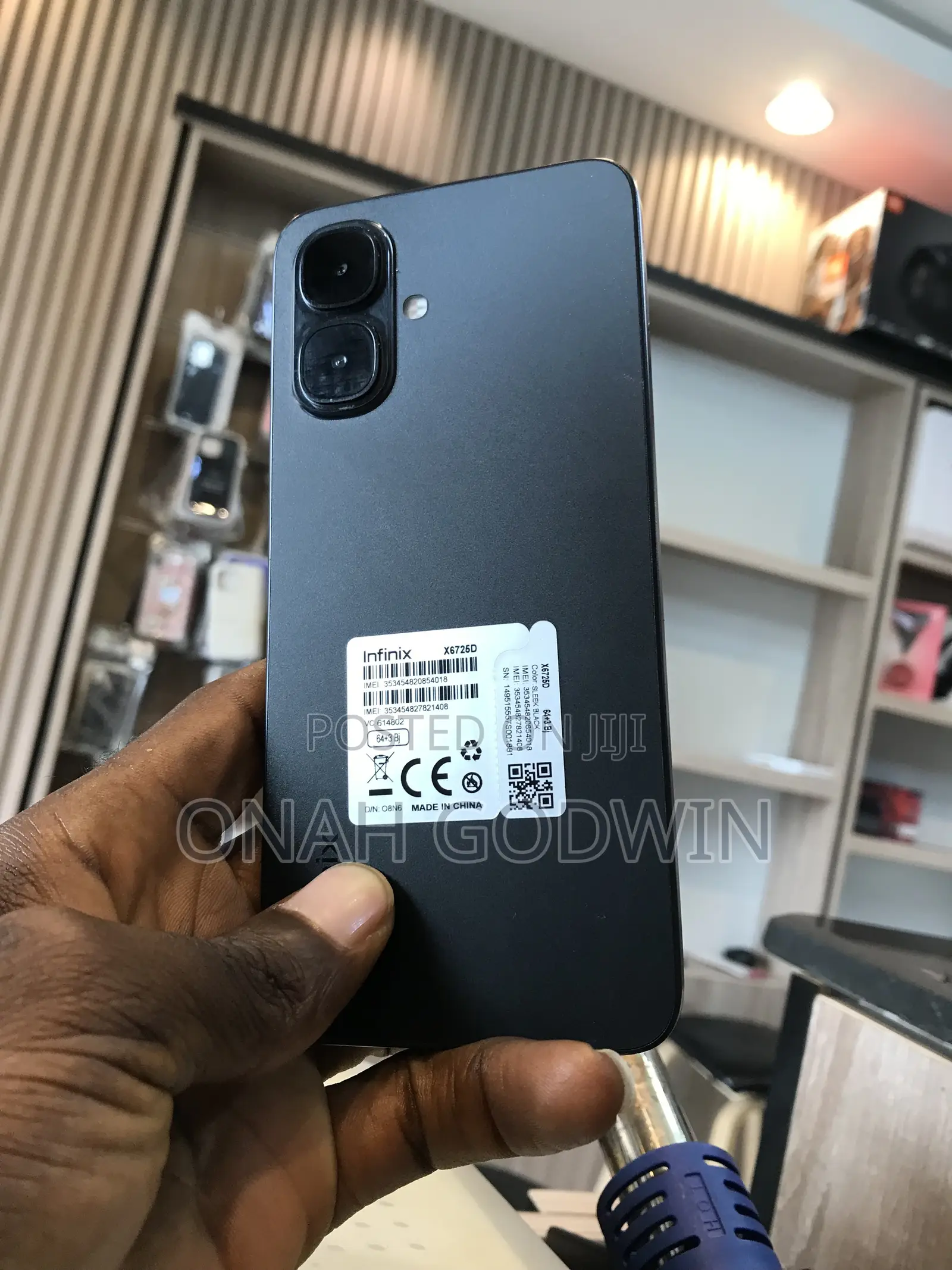 Infinix Zero 8i 128 GB Black