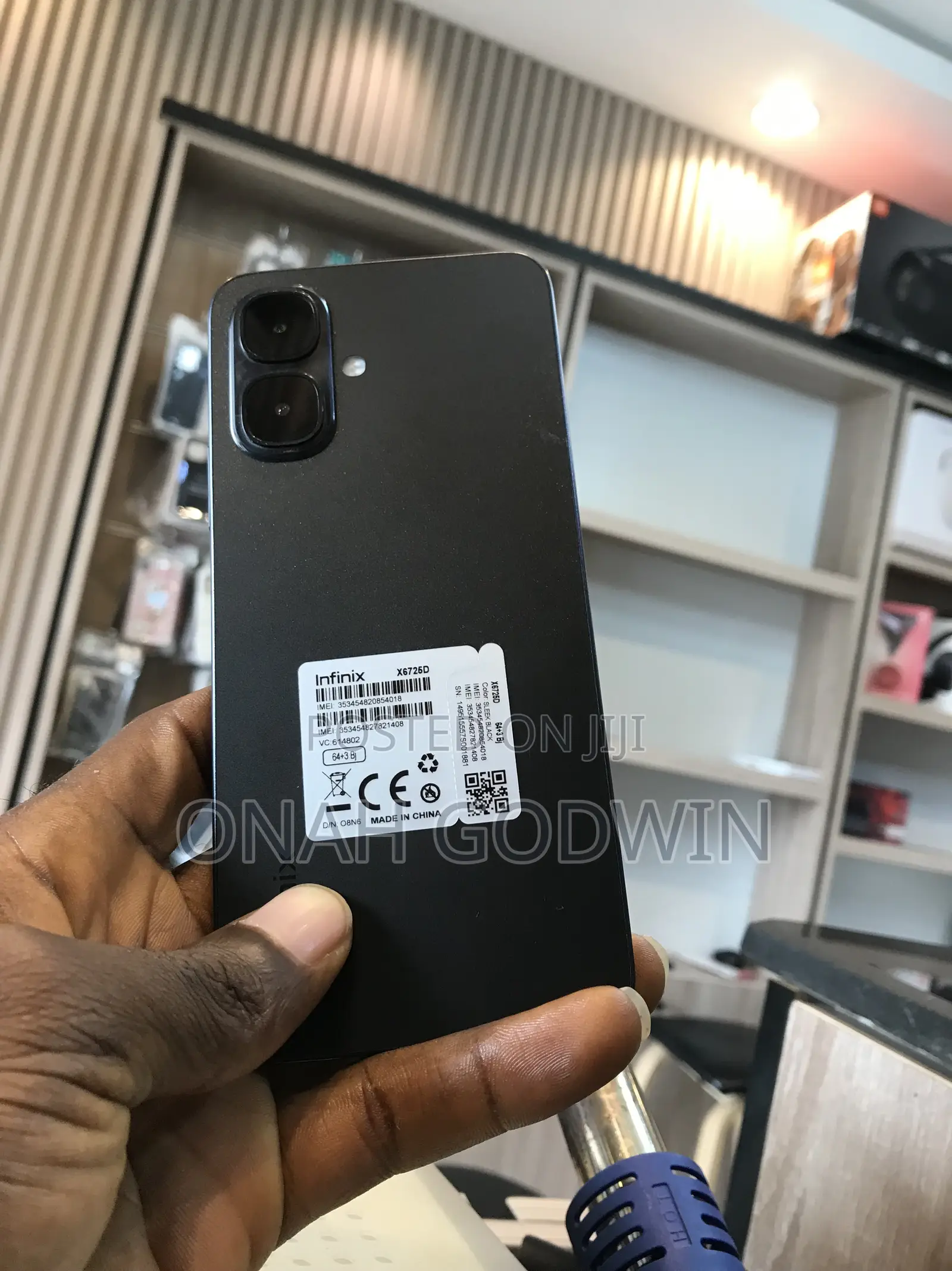 Infinix Zero 8i 128 GB Black