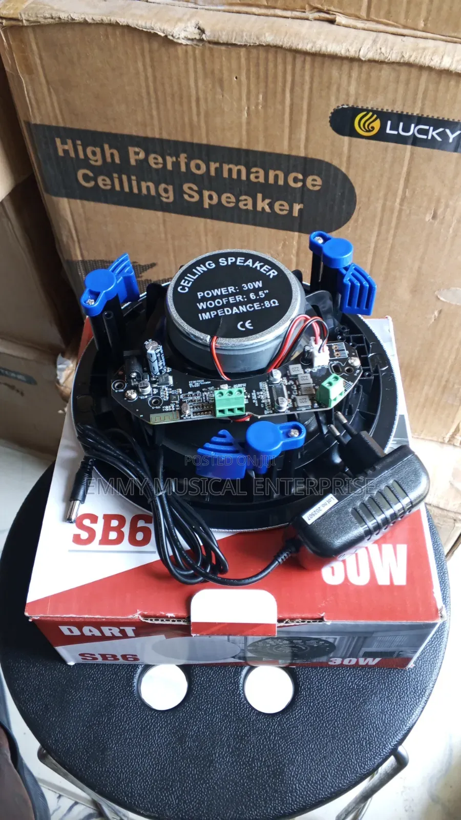 30w Dart Frameless Single Bluetooth Ceiling/Pop Speaker