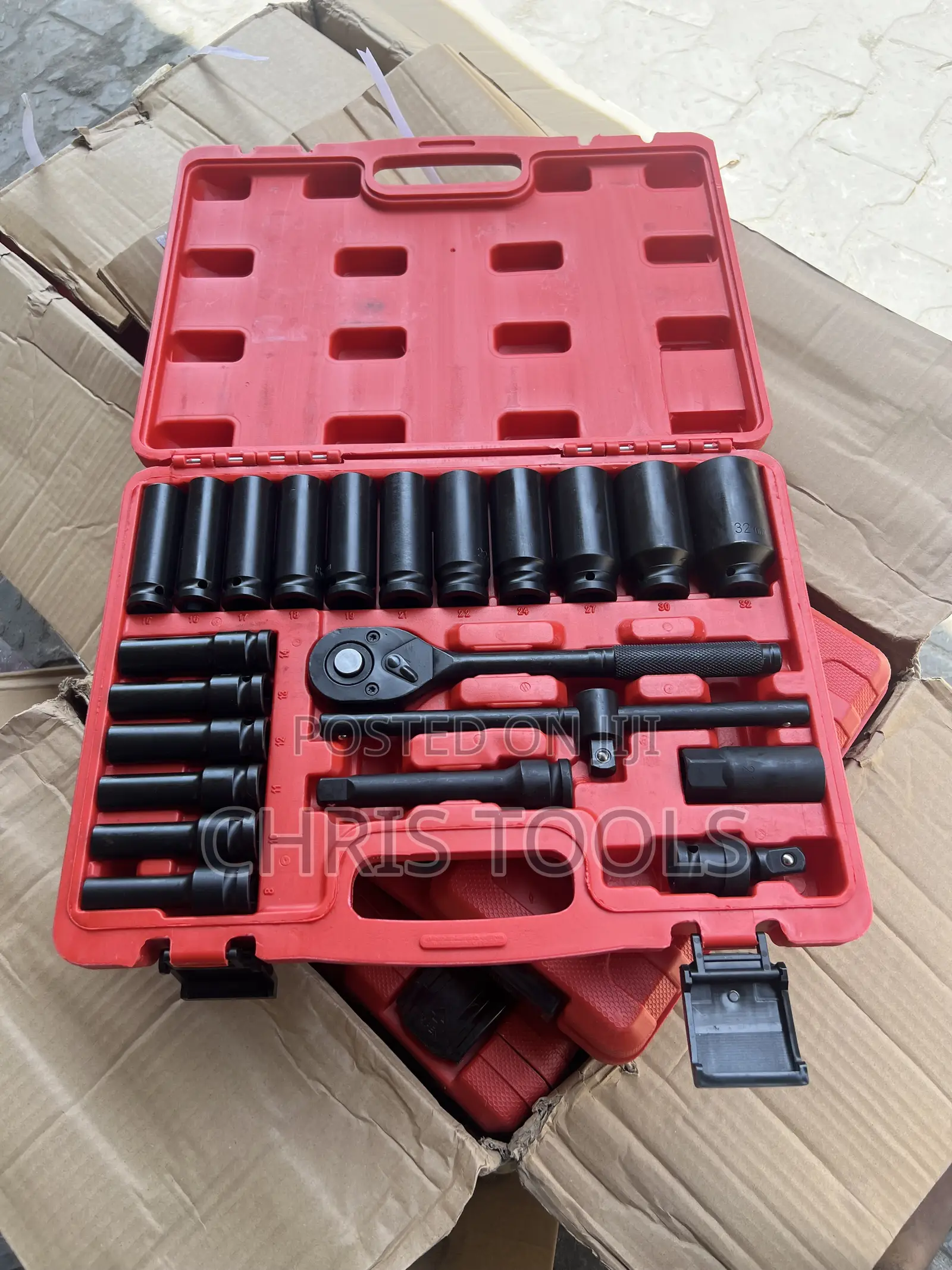 1/2-Inch Drive Impact Socket Set I