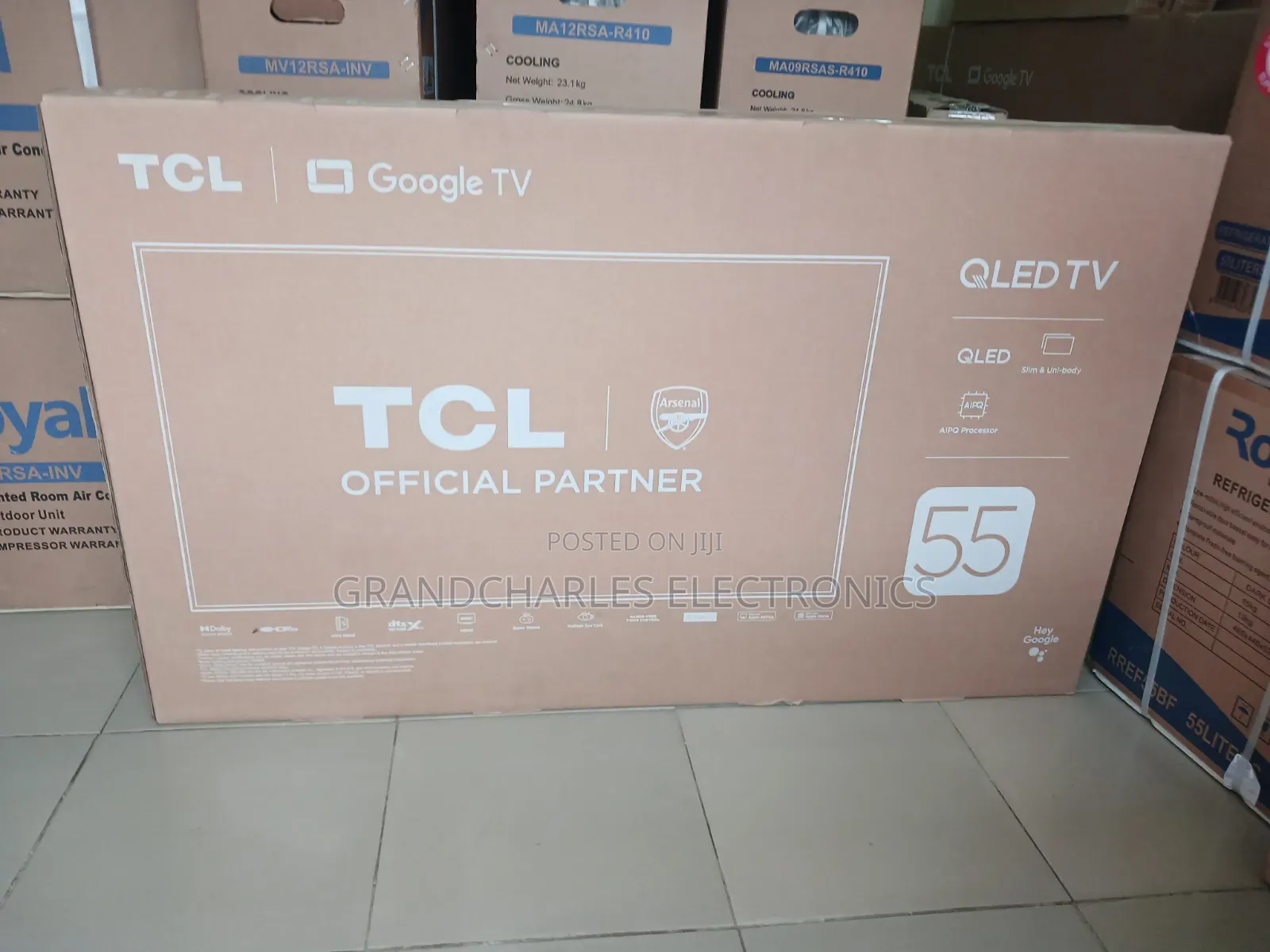 Tcl 55"P7k Qled Google Tv