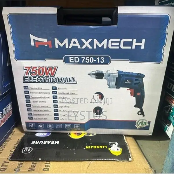 Maxmech Electric Drill Machine 13mm Ed 750-13