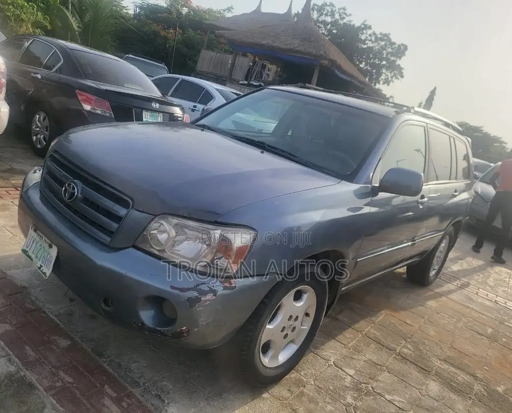 Toyota Highlander 2007 Blue