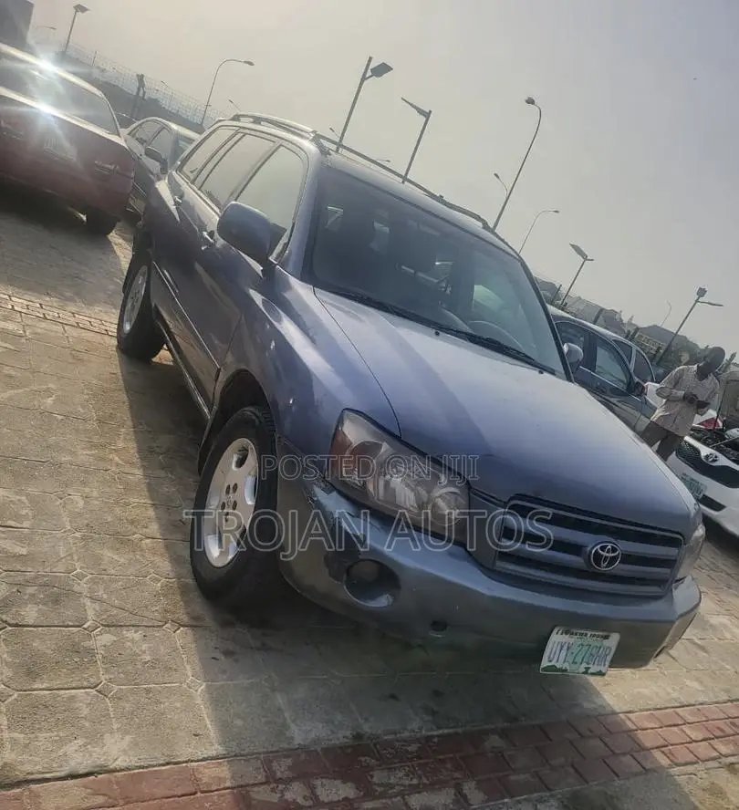 Toyota Highlander 2007 Blue