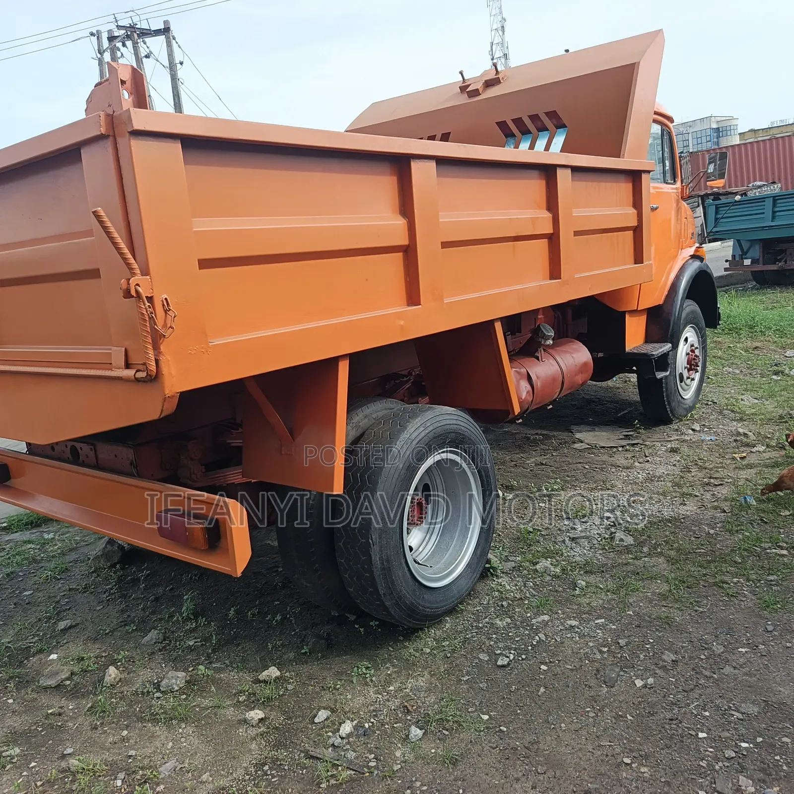 Mercedes Benz 911 Tipper With Auxiliary Tokunbo