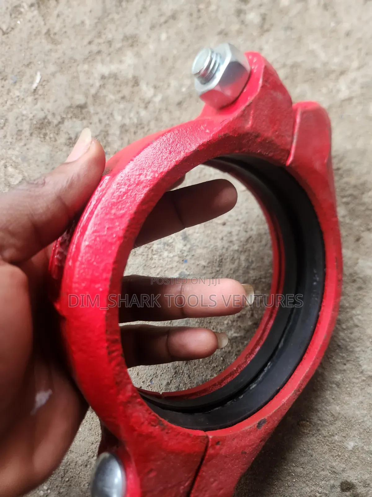 Lede 5-Inch Grooved Rigid Coupling Used for Piping Systems