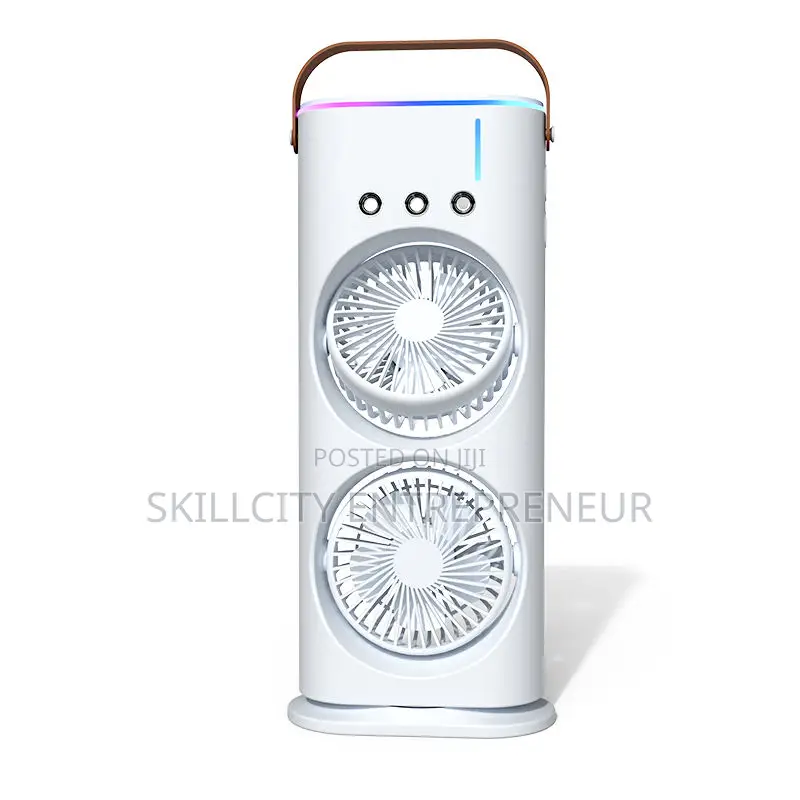 Rechargeable Dual Fan