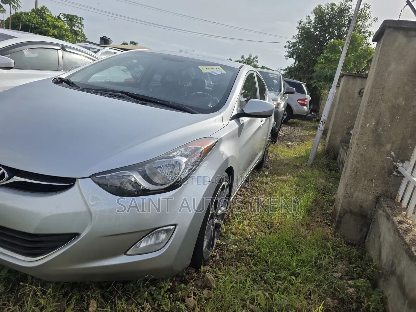 Hyundai Elantra Limited 2012 Silver