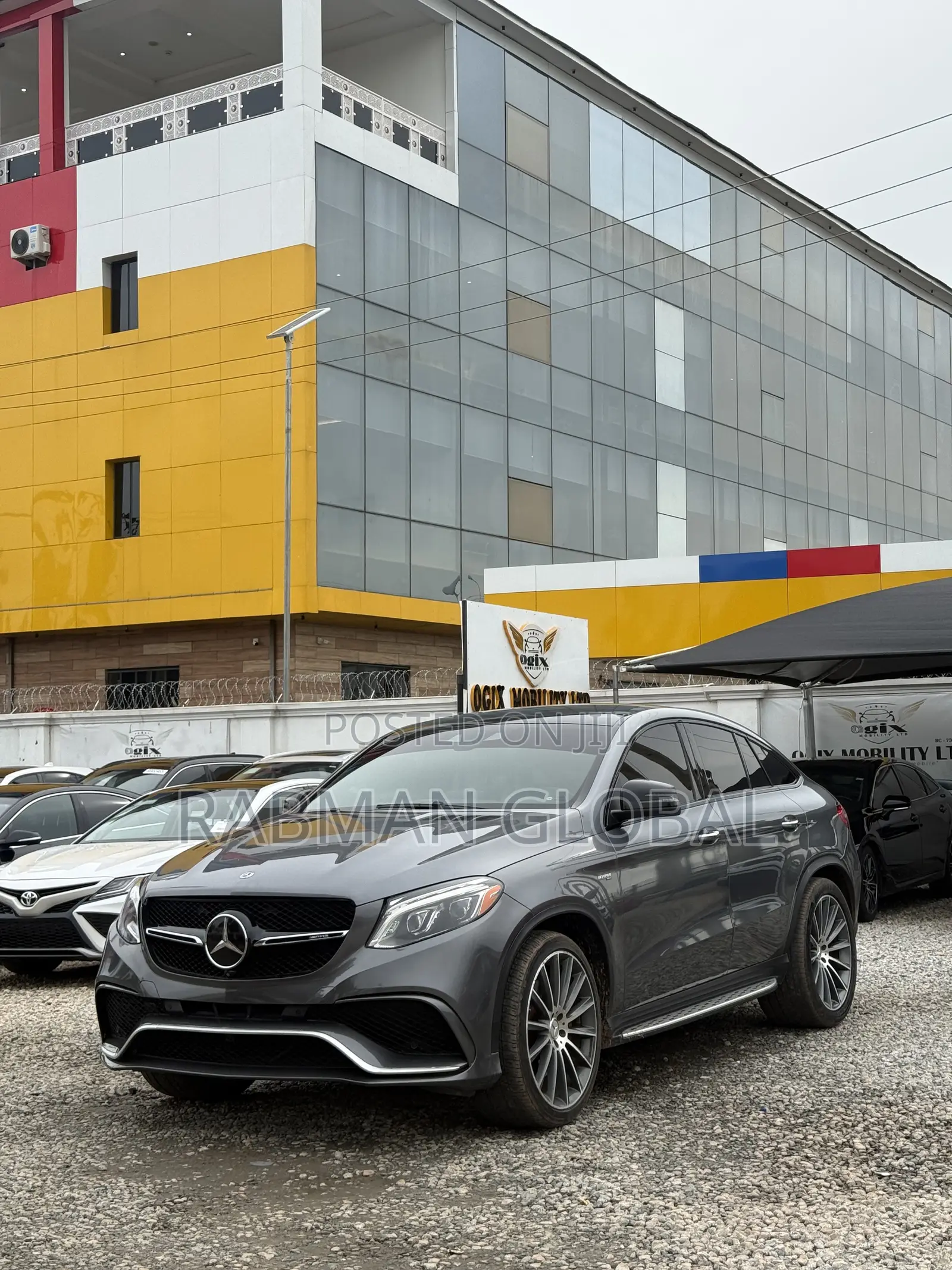 Mercedes-Benz GLE-Class AMG GLE 43 4MATIC 2018 Gray