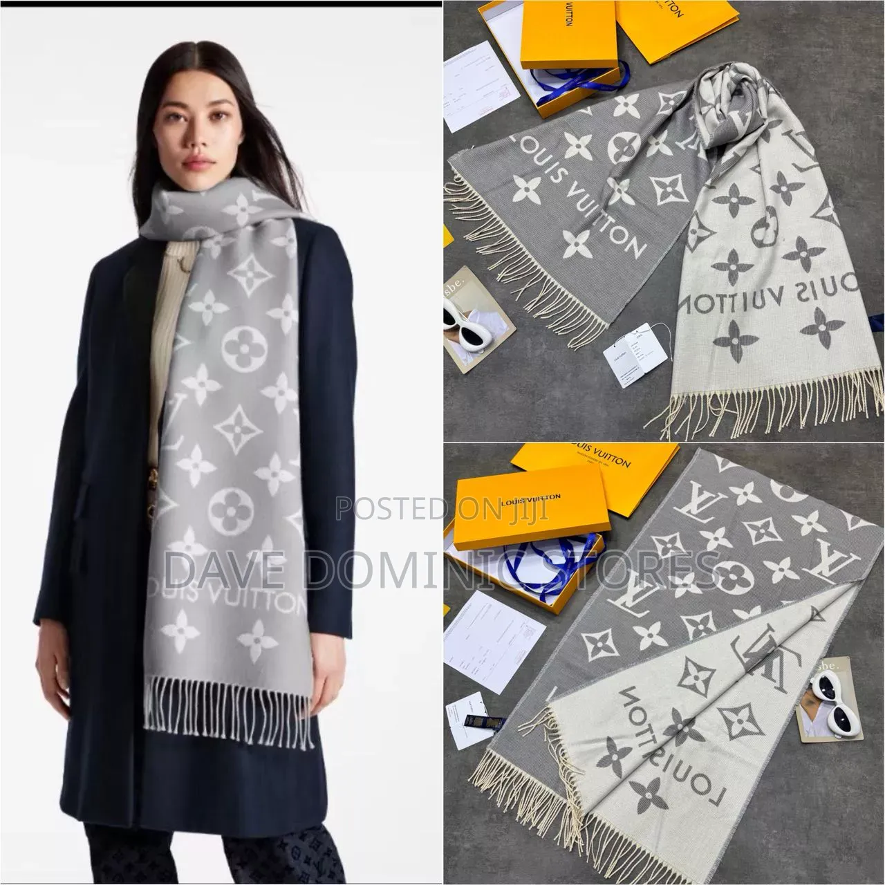 Louis Vuitton Unisex Muffler
