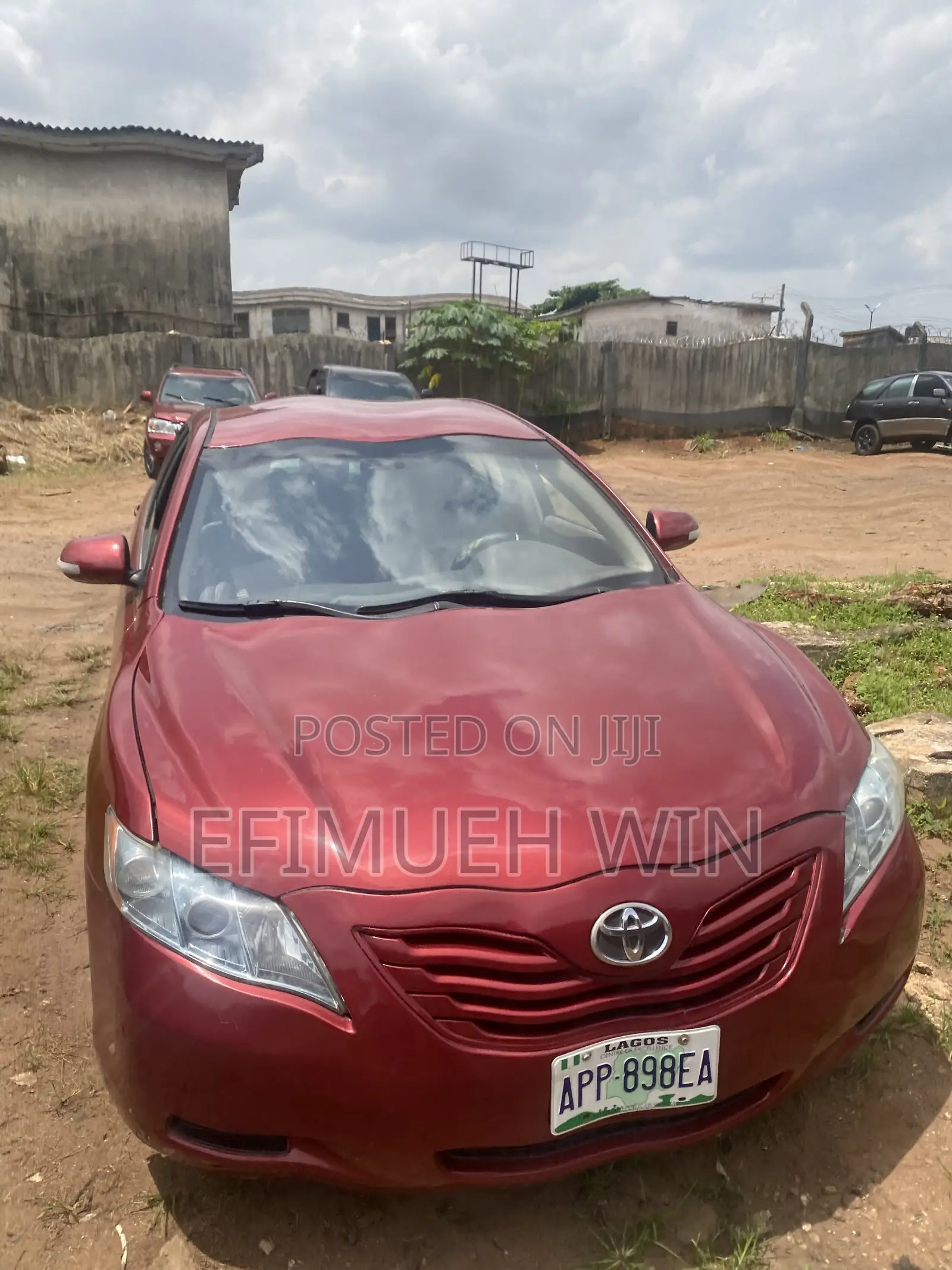 Toyota Camry LE 4dr Sedan (2.4L 4cyl 5A) 2007 Red