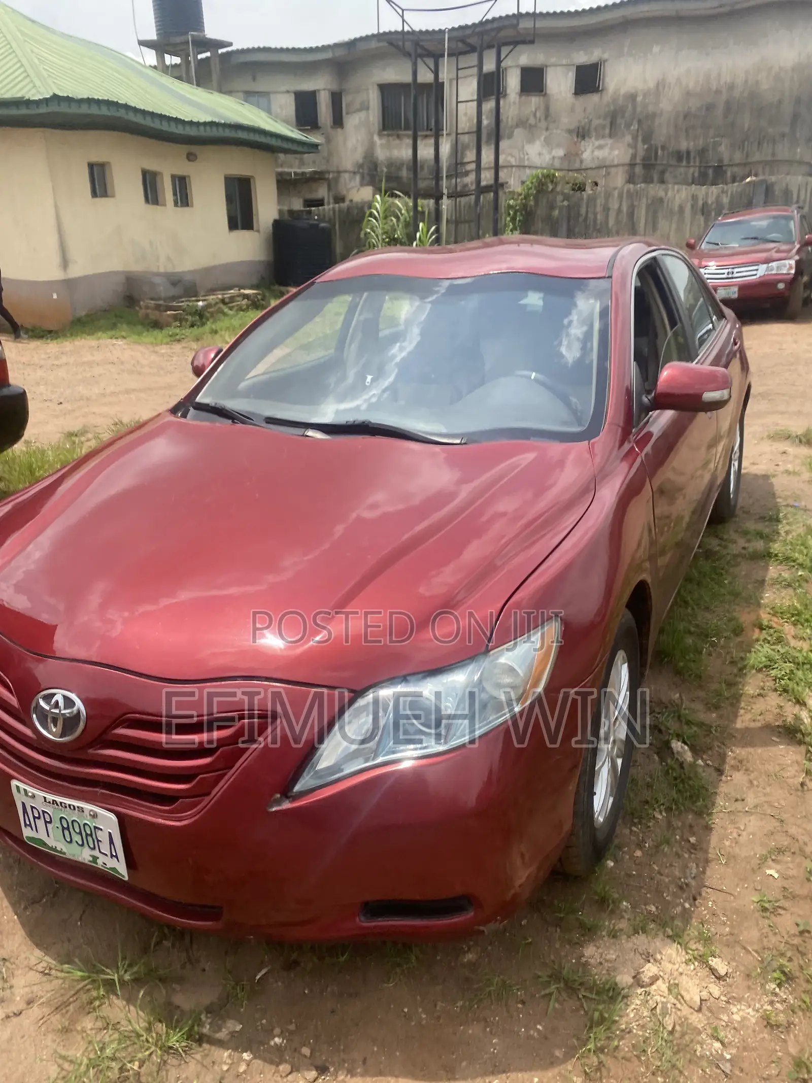 Toyota Camry LE 4dr Sedan (2.4L 4cyl 5A) 2007 Red