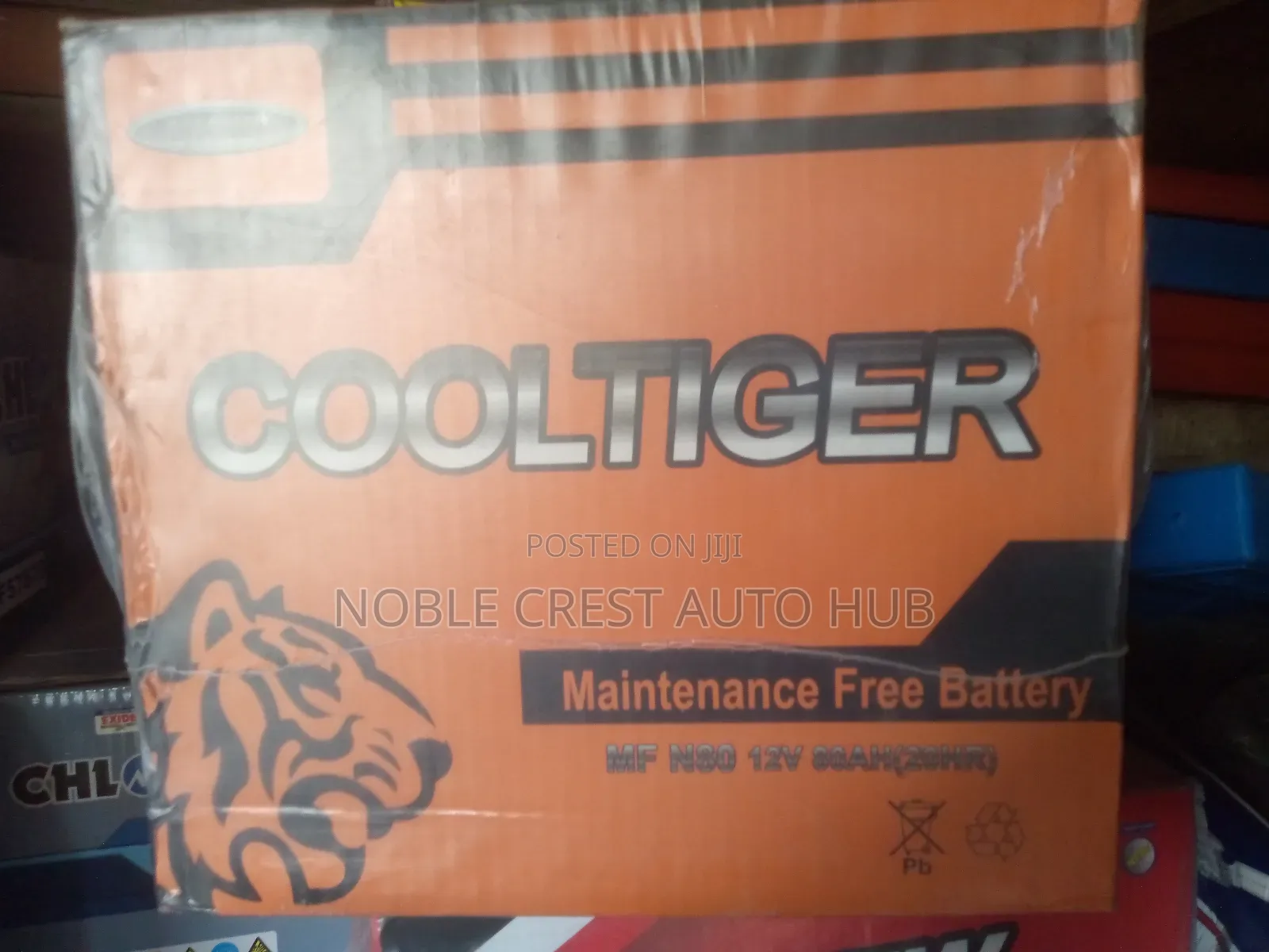 Cooltiger 80ah Battery for Car