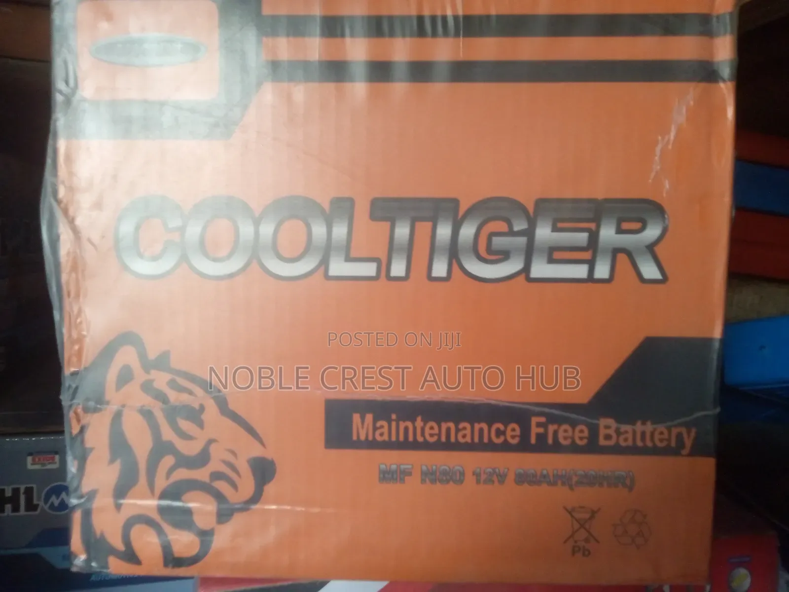 Cooltiger 80ah Battery for Car