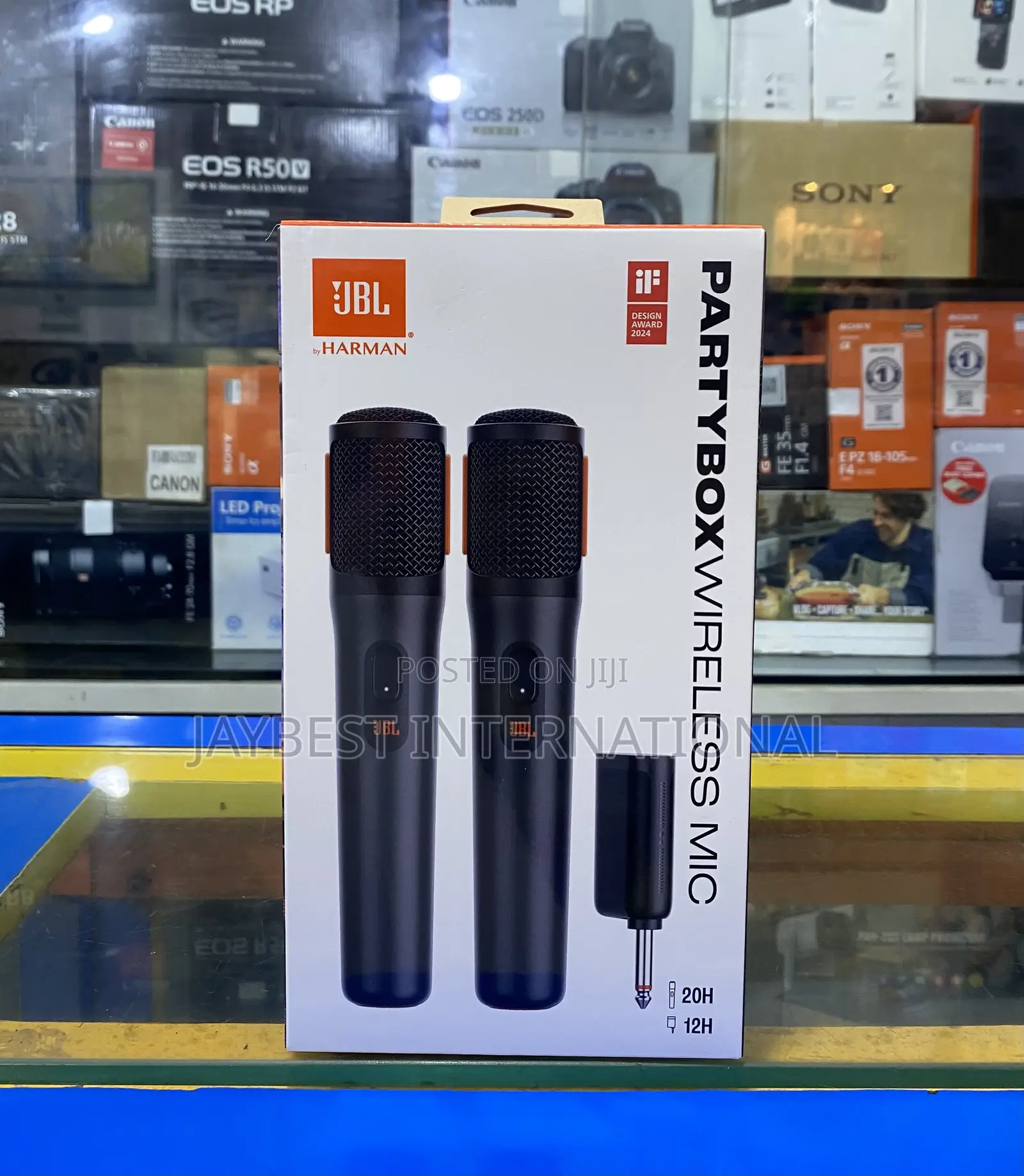JBL Partybox Digital Wireless Pair Microphone