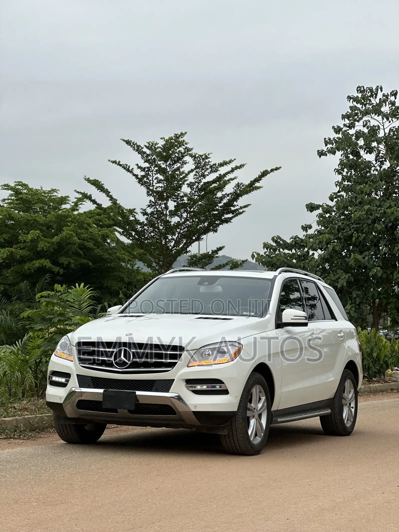 Mercedes-Benz M Class ML 350 4Matic 2013 White
