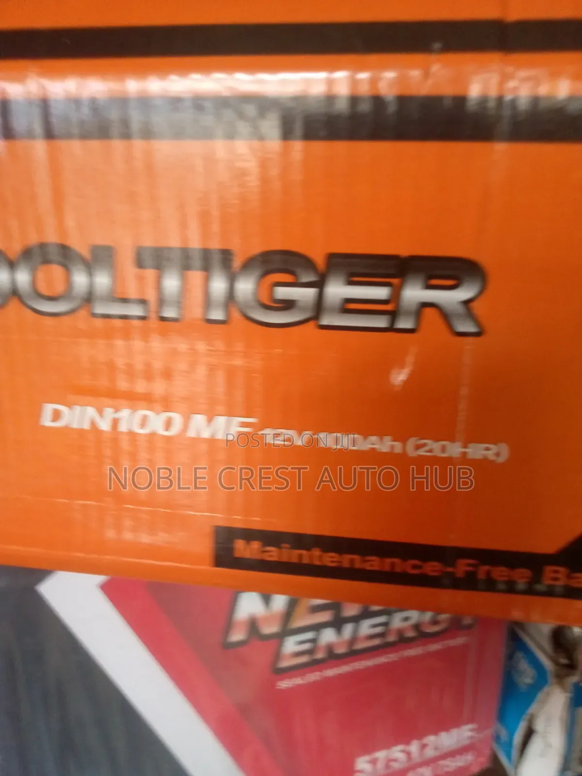 Cooltiger 100ah Korea Car Battery