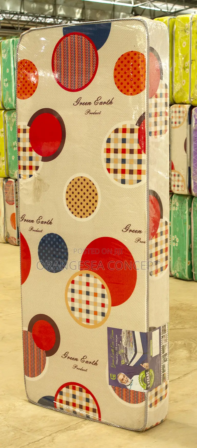 Semi Orthopaedic Mattress 3.5x6x10 (Payment Is on Delivery)