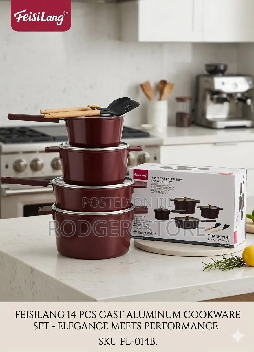 Feisilang Cast Aluminum Pot Set
