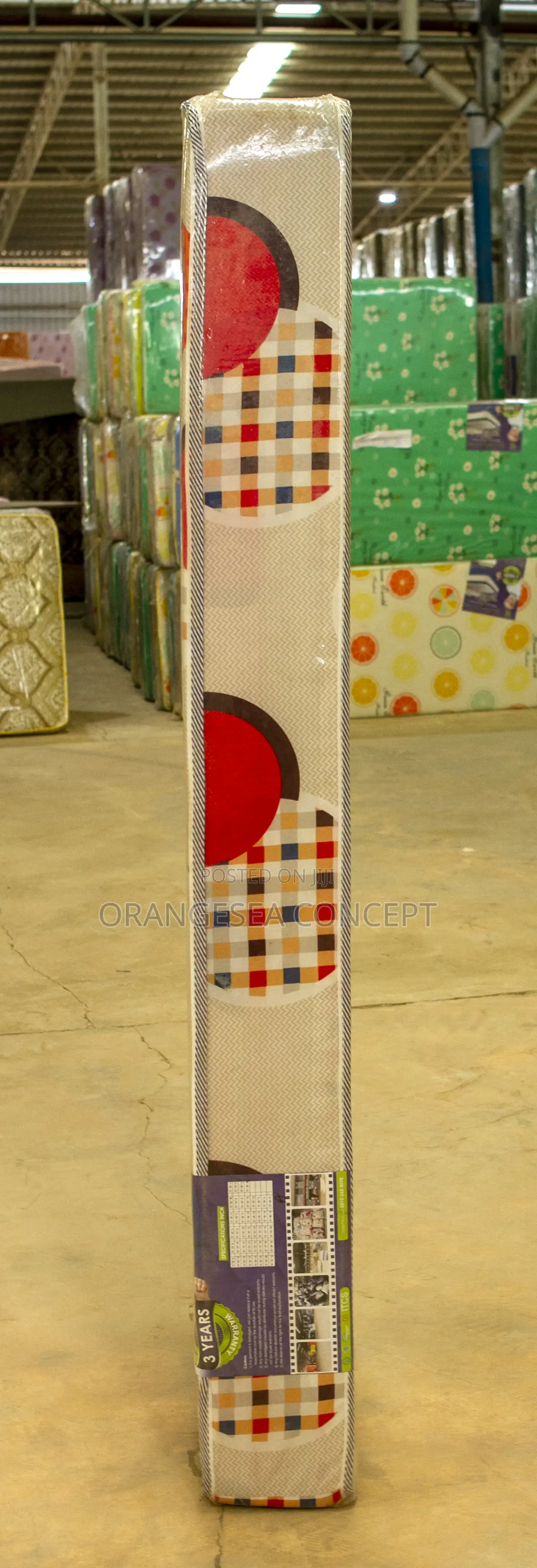Semi Orthopaedic Mattress 3.5x6x10 (Payment Is on Delivery)
