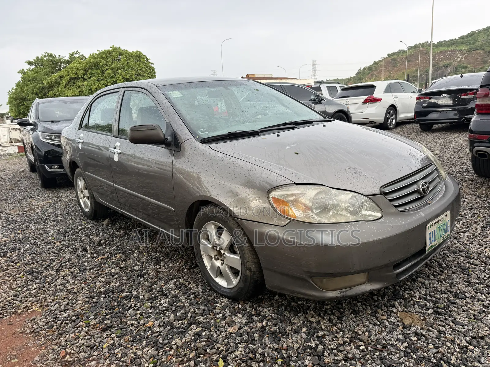 Toyota Corolla Sedan 2003 Gray