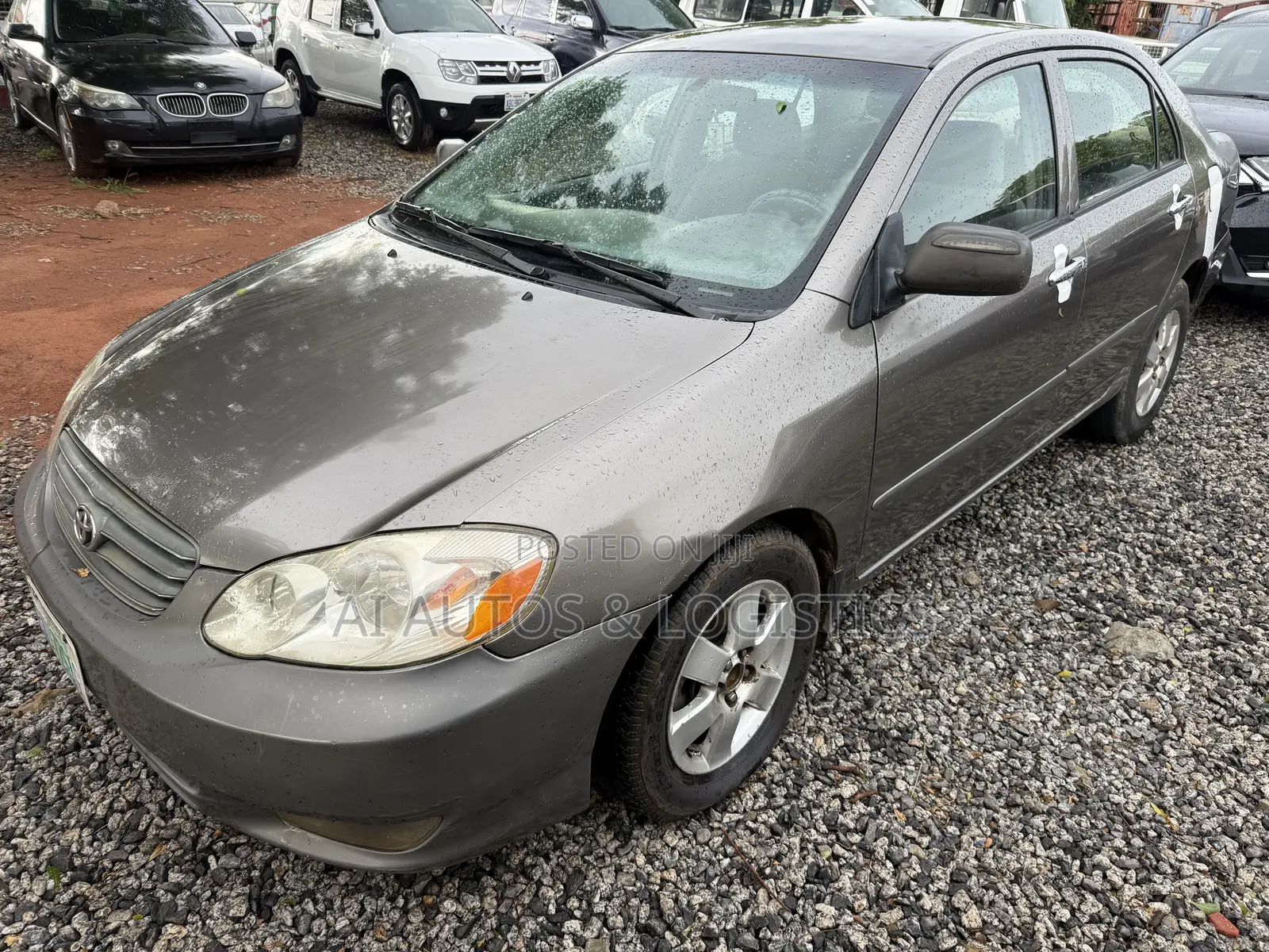 Toyota Corolla Sedan 2003 Gray