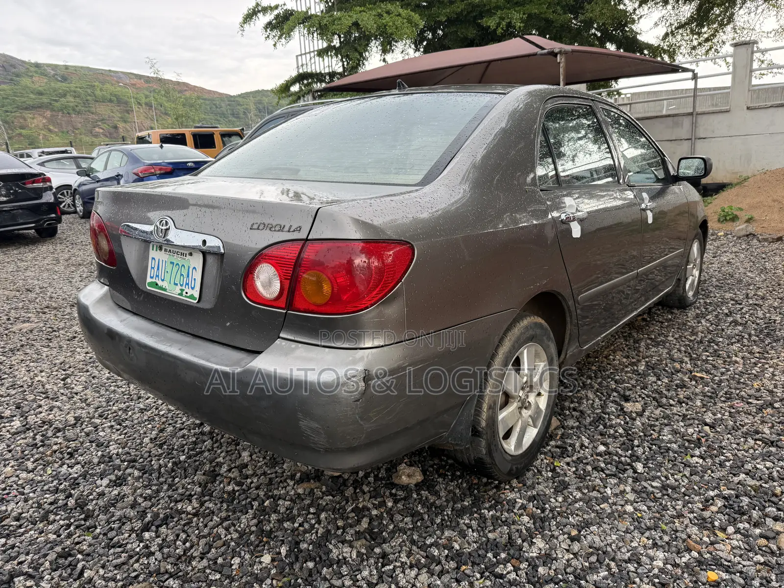 Toyota Corolla Sedan 2003 Gray