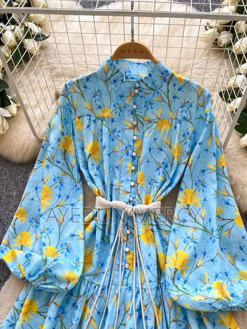 Flower Short Gown