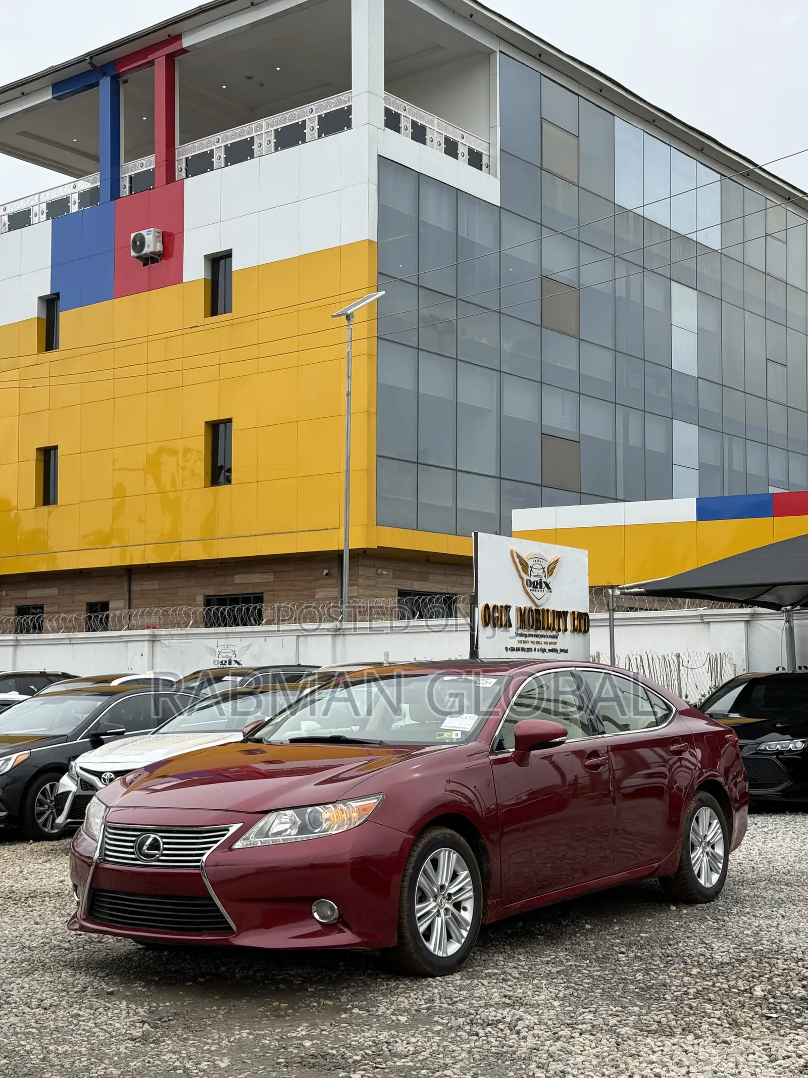 Lexus ES 350 FWD 2014 Red