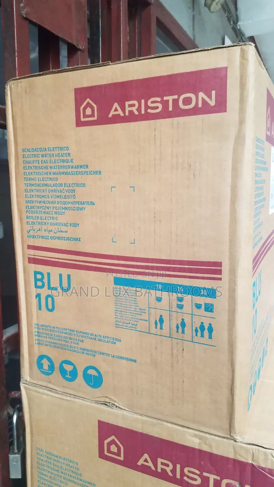 10liter Ariston Water Heater