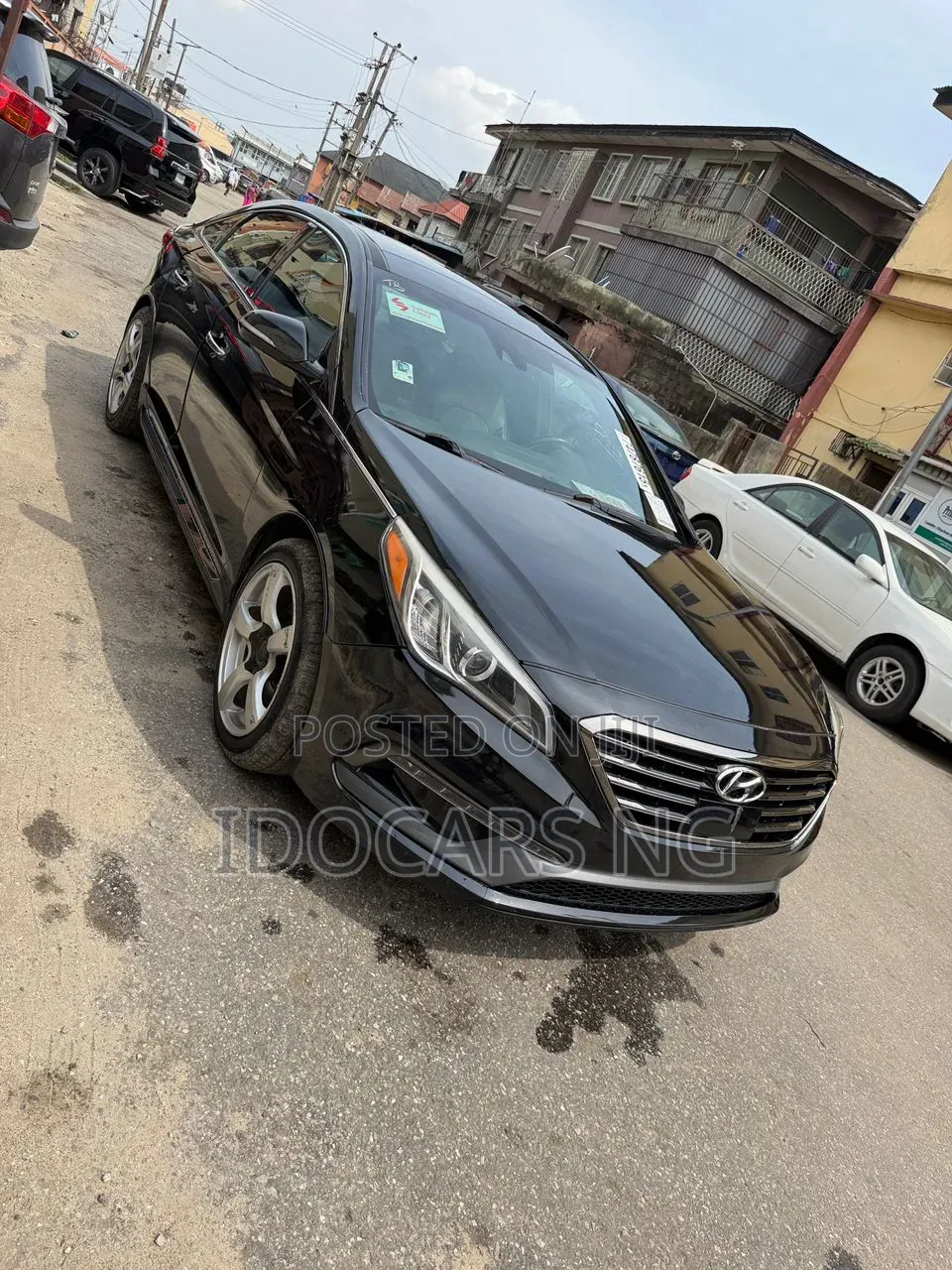 Hyundai Sonata Sport 2.0T Sedan FWD (2.0L 4cyl 6A) 2016 Black