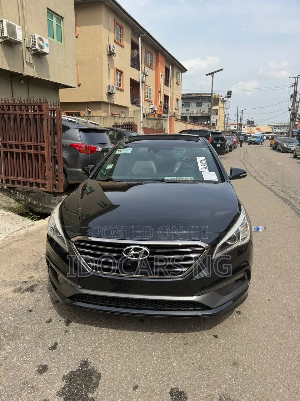 Hyundai Sonata Sport 2.0T Sedan FWD (2.0L 4cyl 6A) 2016 Black