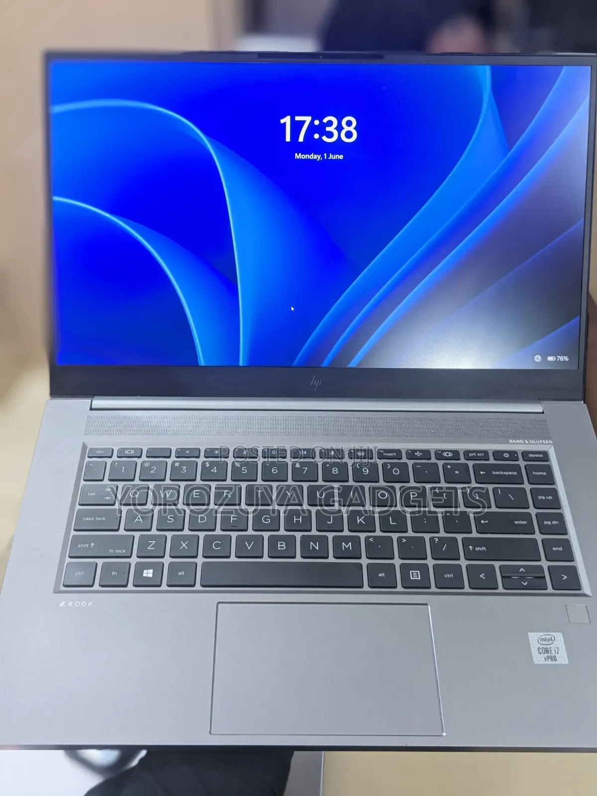 Laptop HP Zbook Studio G7 32GB Nvidia SSD 500GB