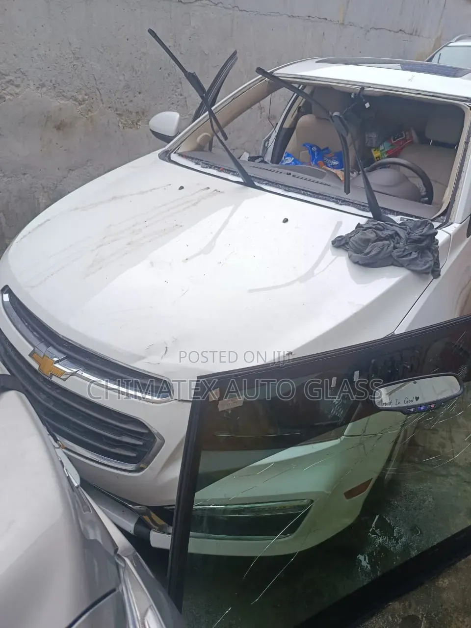 Chevrolet Cruze 2014 Windscreen Glass Available Installed at Chimatex